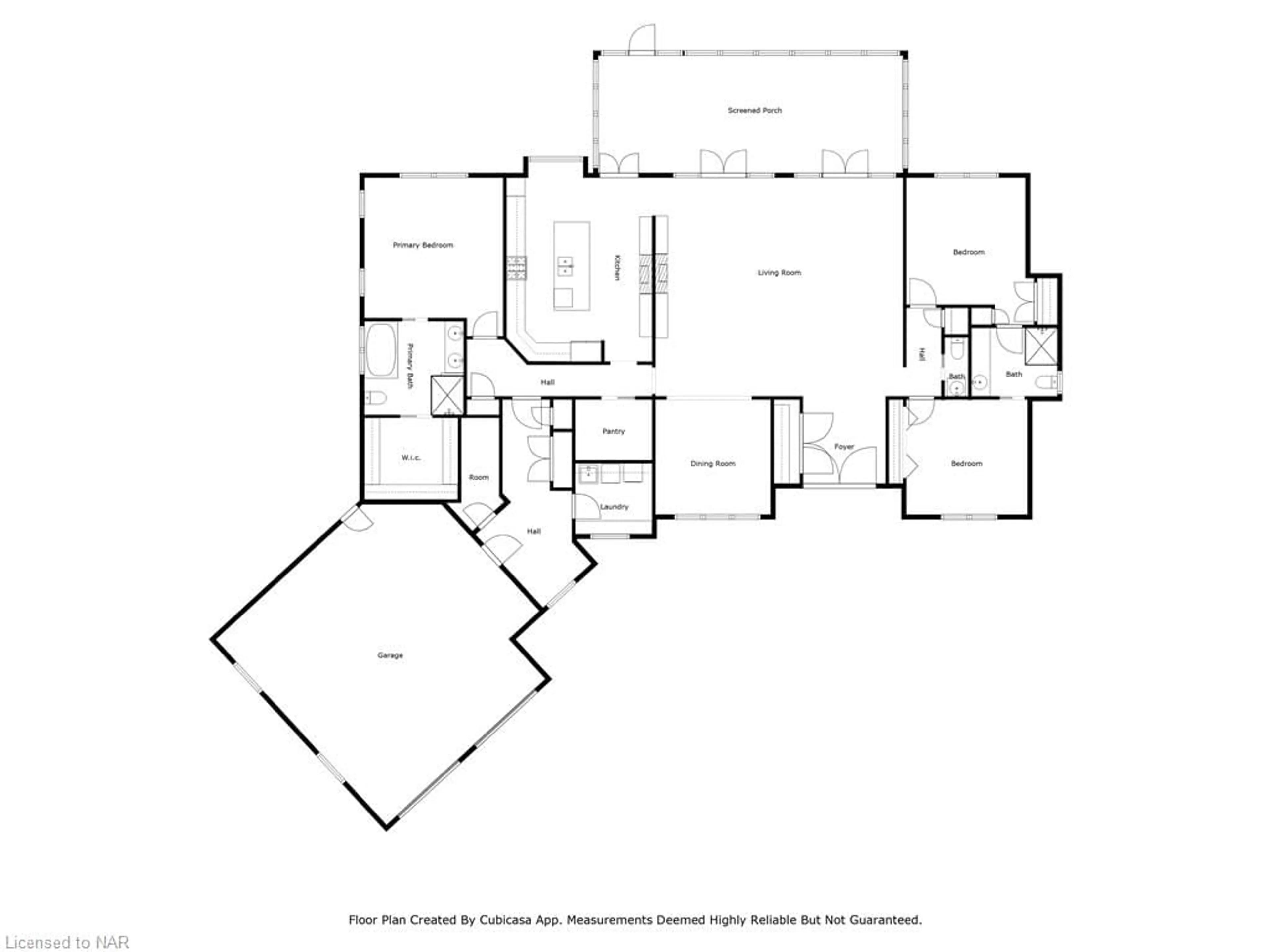 Floor plan for 2180 Dominion Rd, Ridgeway Ontario L0S 1N0