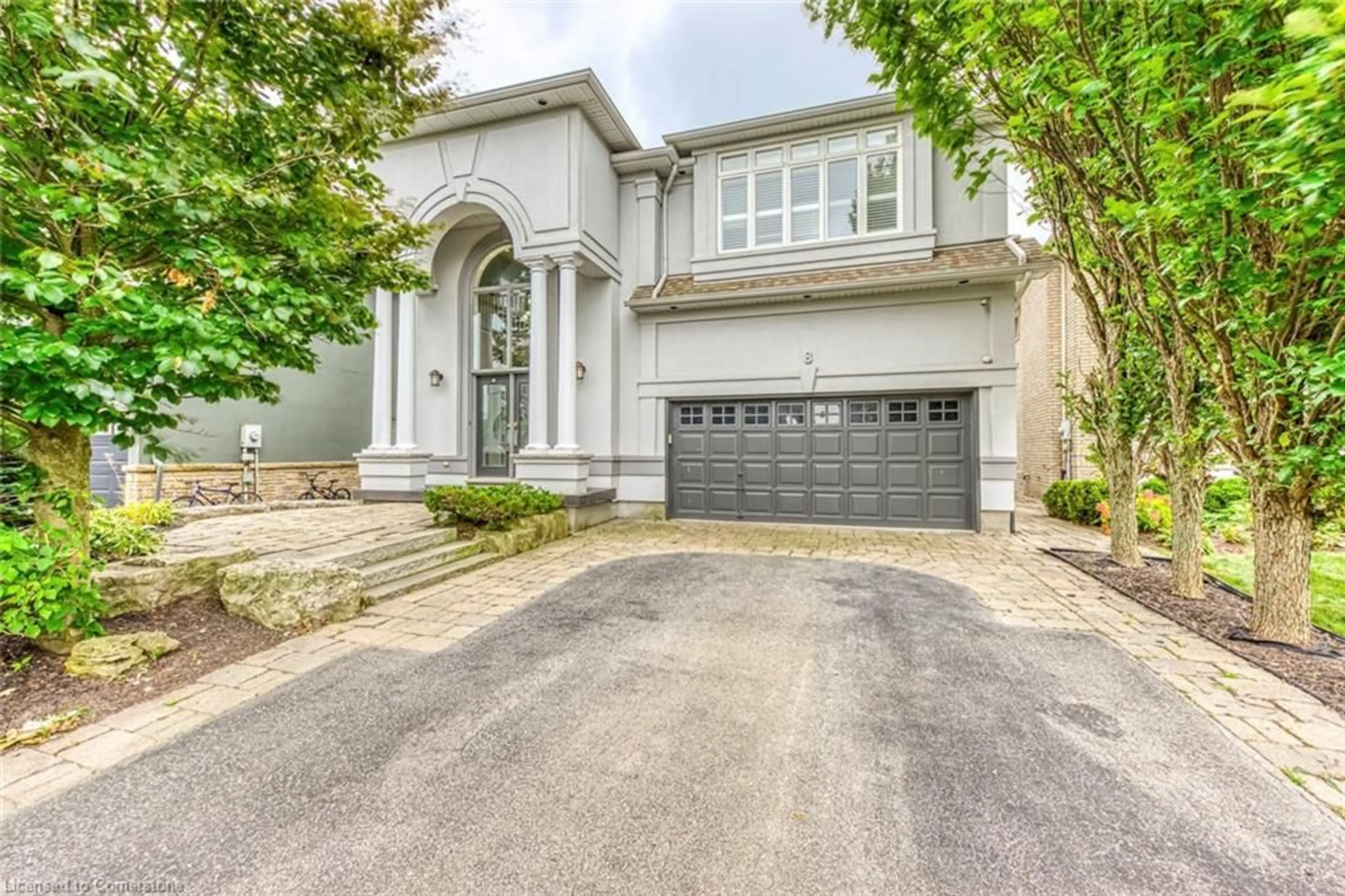 Frontside or backside of a home for 8 Hackamore Crt, Ancaster Ontario L9K 1N7