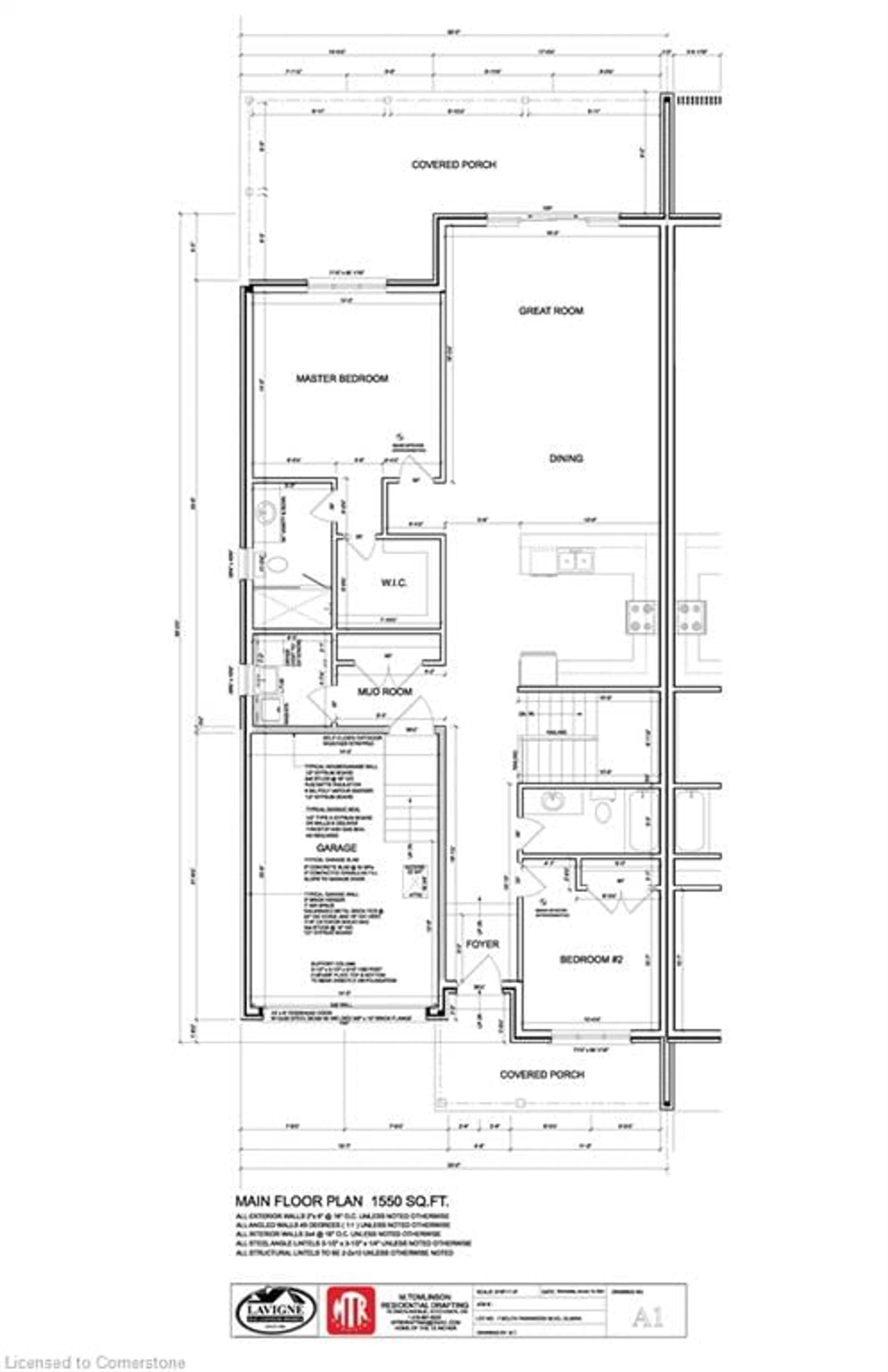 Floor plan for 106 South Parkwood Blvd, Elmira Ontario N3B 0E6