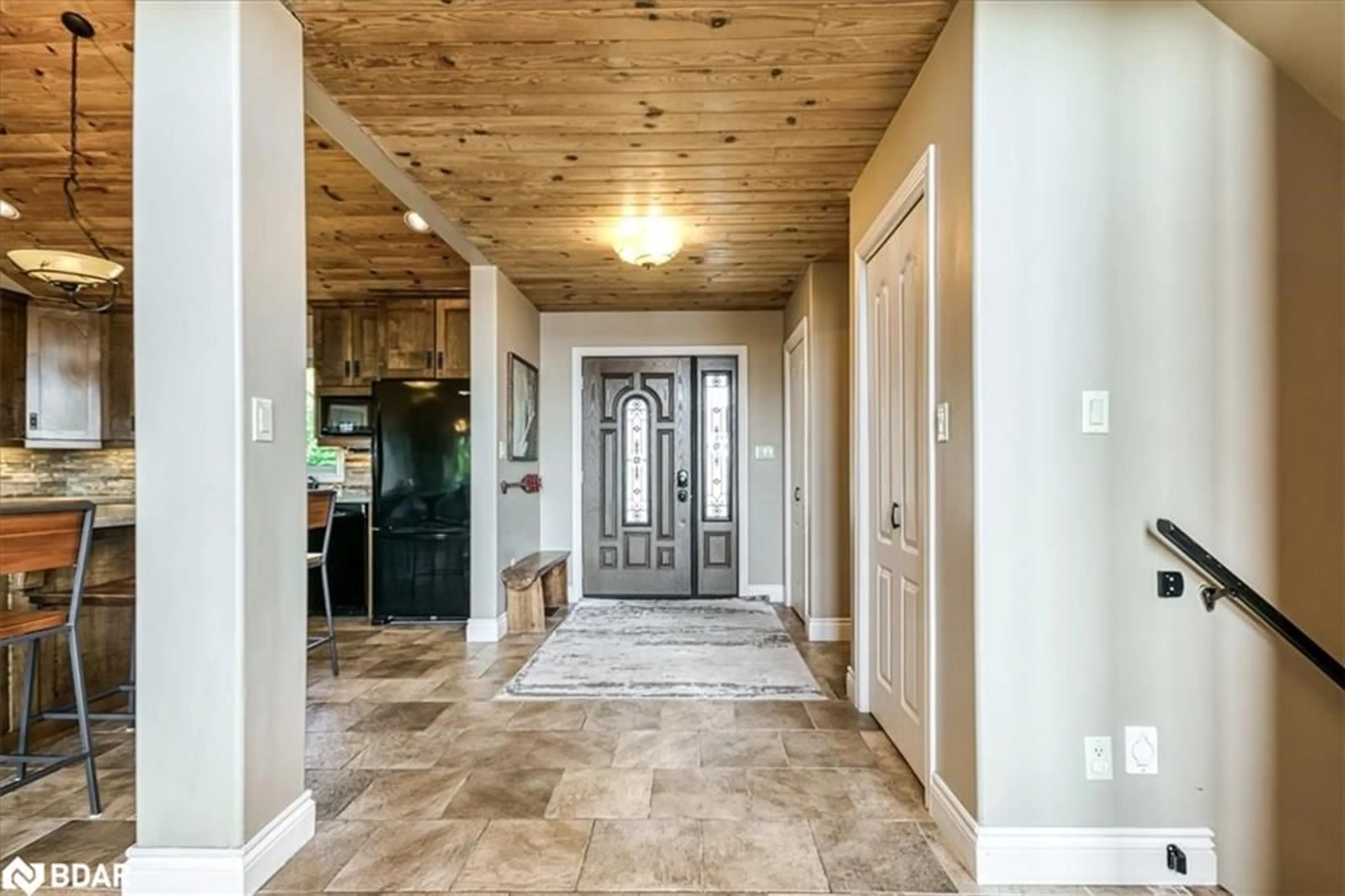 Indoor entryway, wood floors for 1427 Fairbank Road East Rd, Whitefish Ontario P0M 3E0