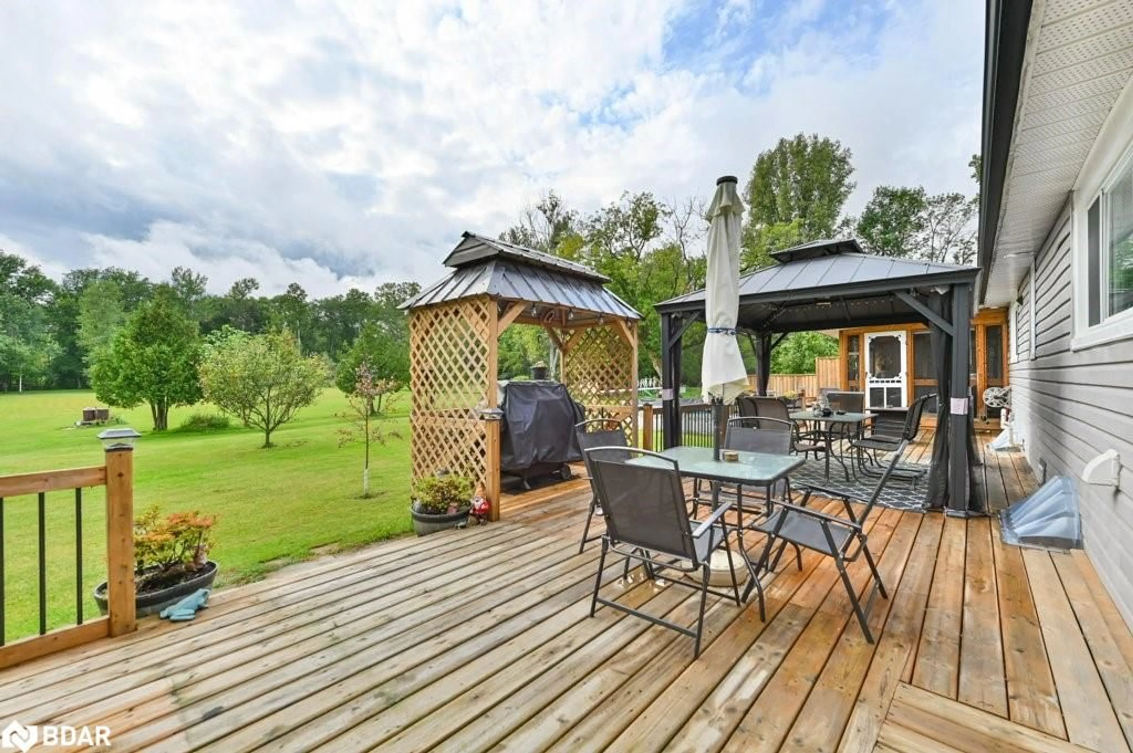 Patio, cottage for 527 Baptist Church Road, Stirling Ontario K0K 3E0