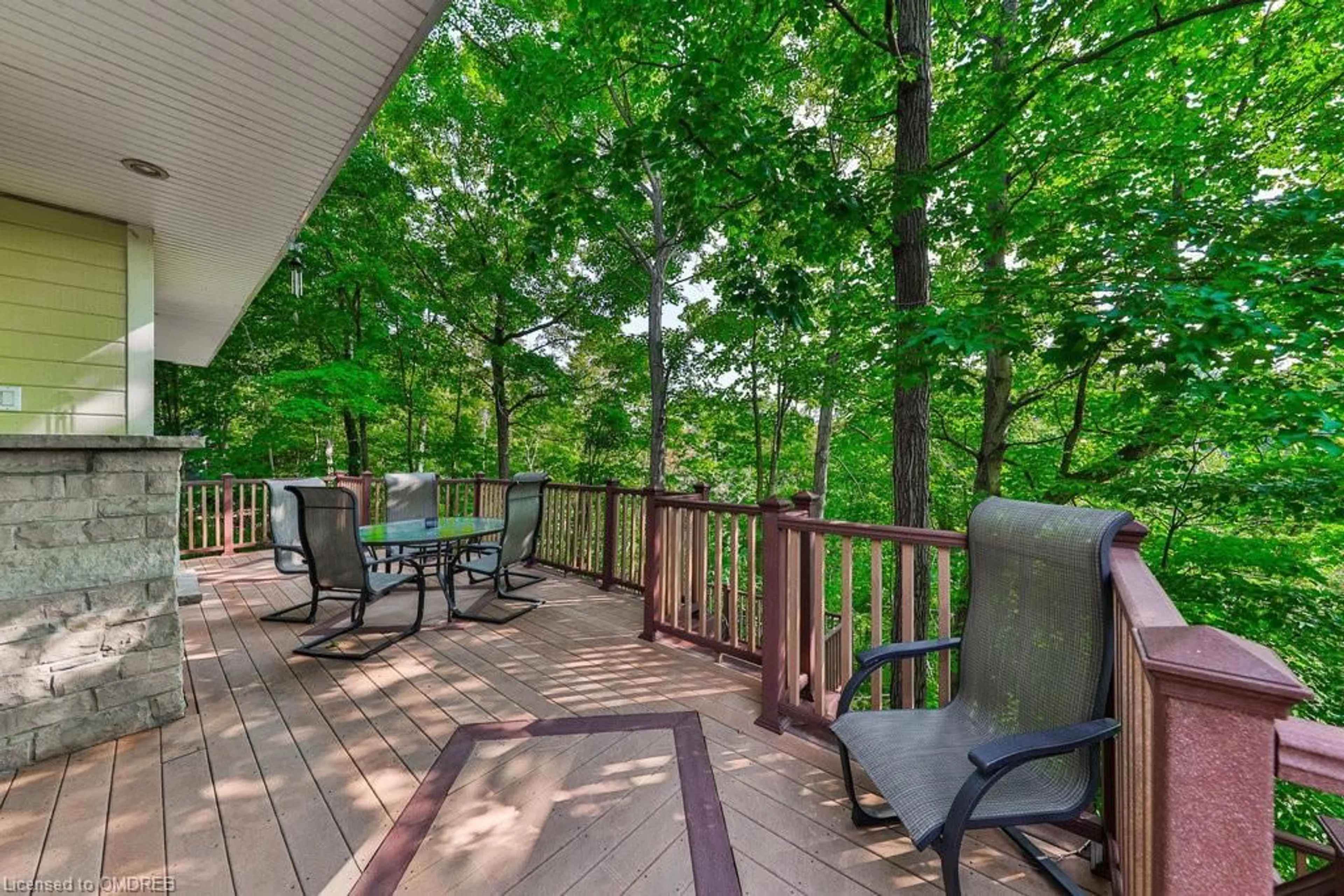 Patio, the fenced backyard for 1200 Bronte Rd, Oakville Ontario L6M 4G4