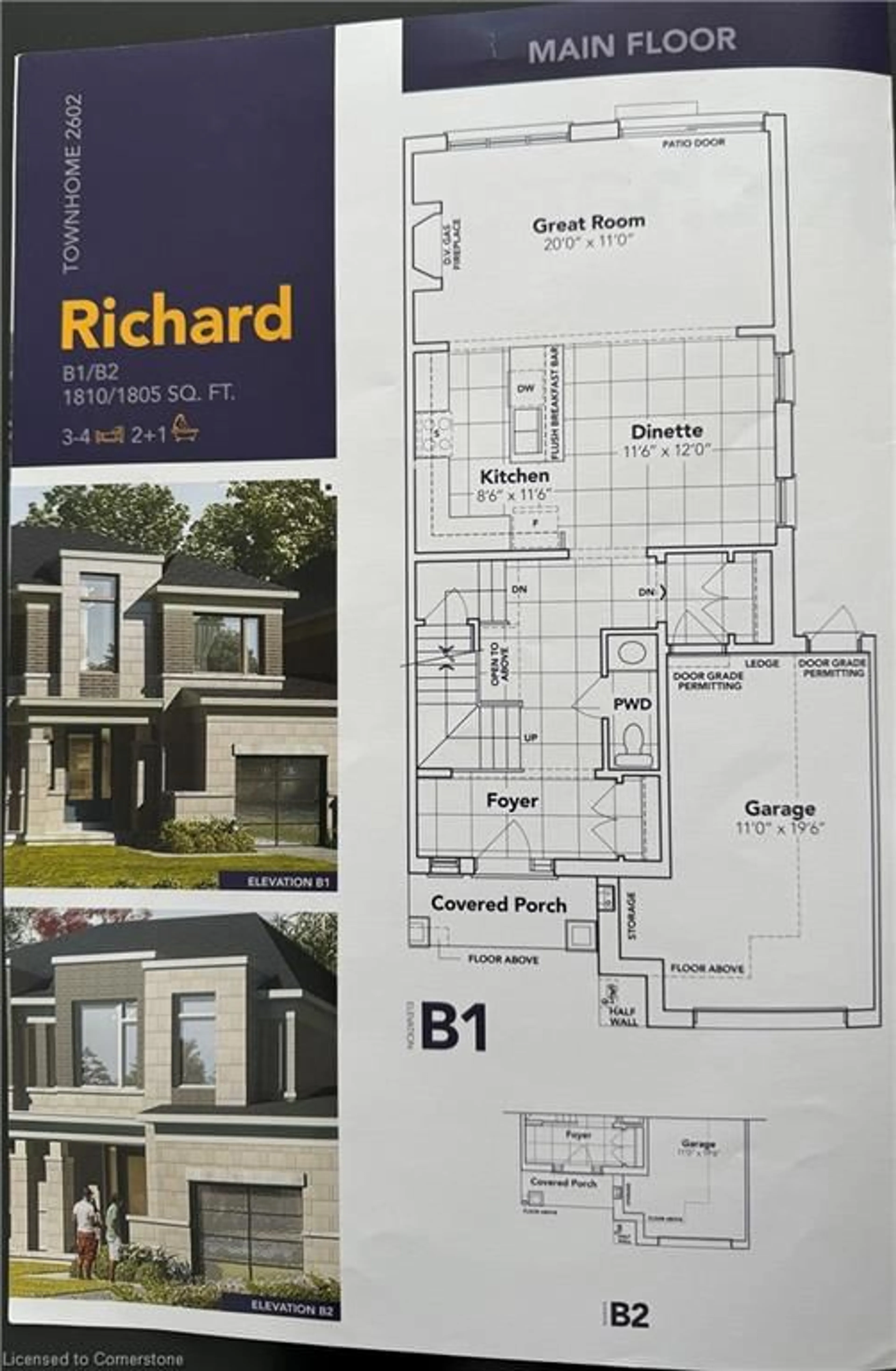 Floor plan for 143 Cole Terr, Woodstock Ontario N4S 7W2