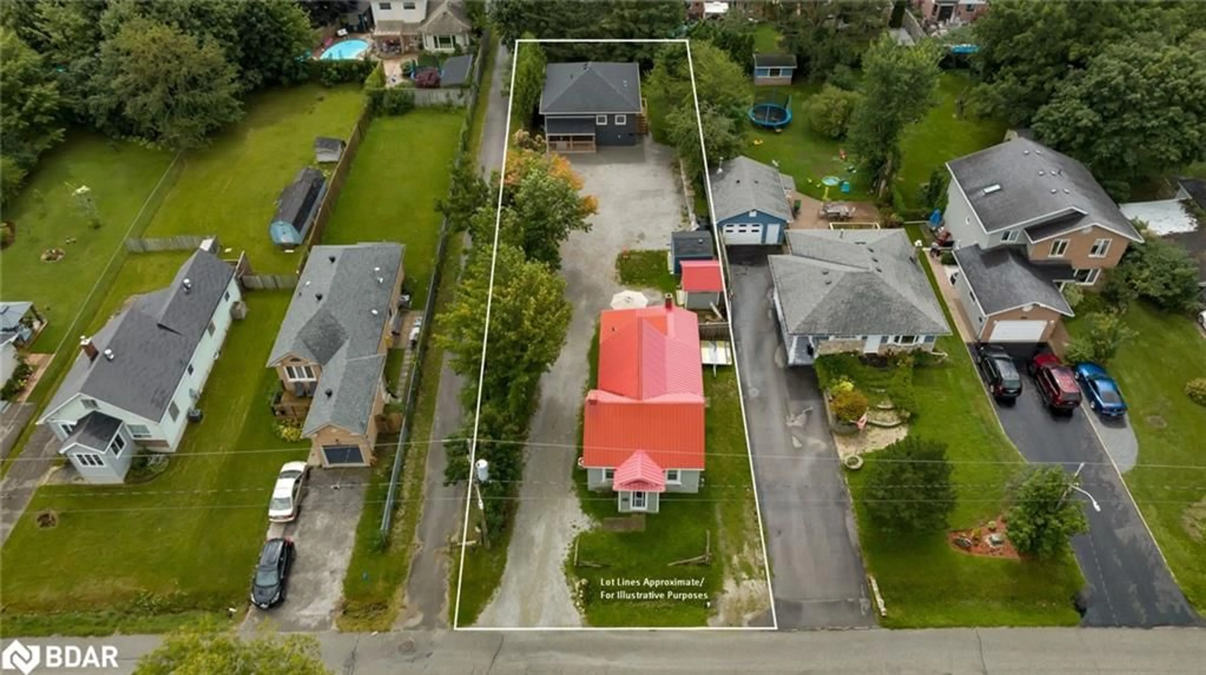 Frontside or backside of a home, the street view for 369 Mississaga St, Orillia Ontario L3V 3C4