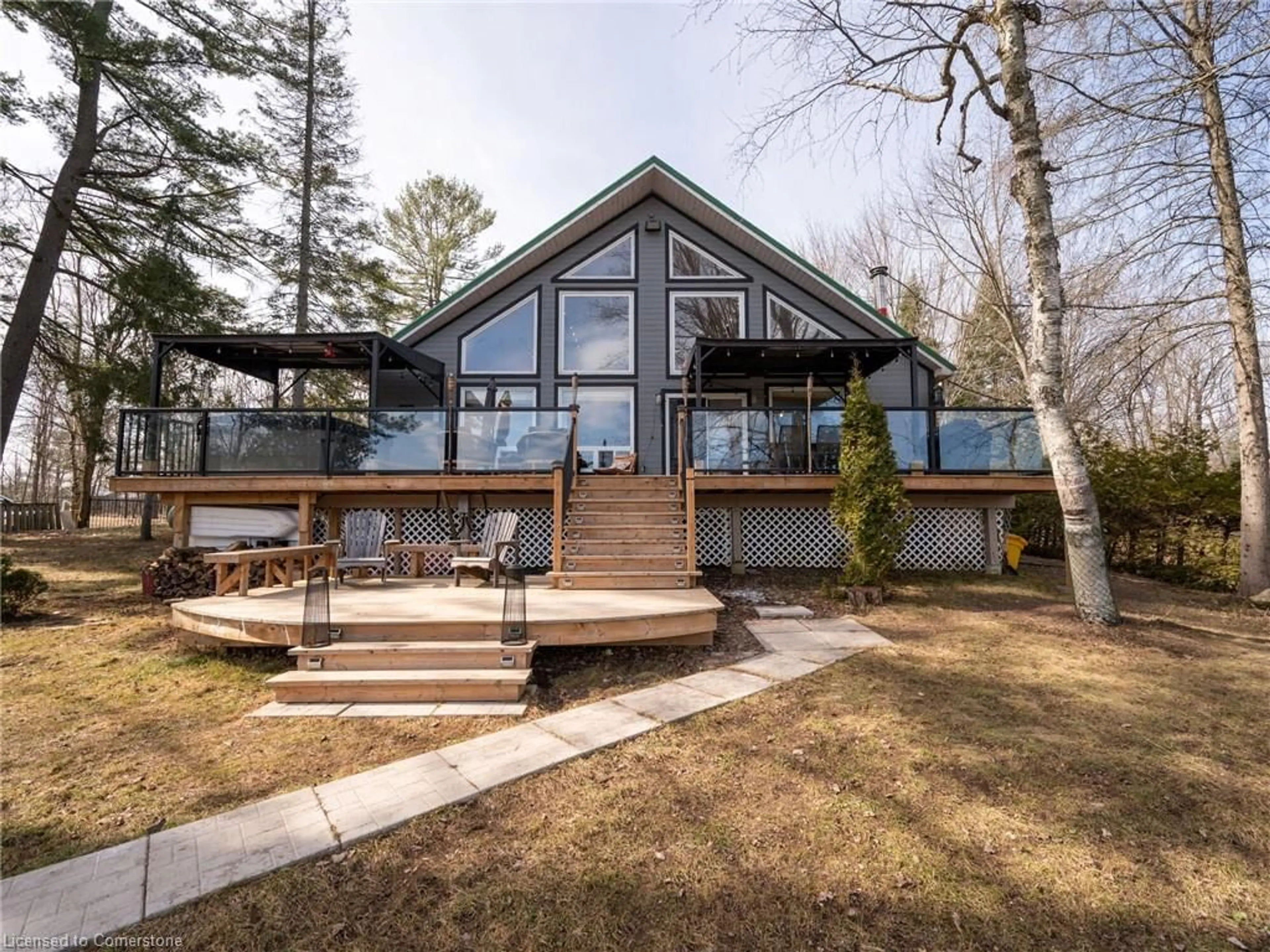 Frontside or backside of a home, cottage for 7609 Somerset Pk, Washago Ontario L0K 2B0