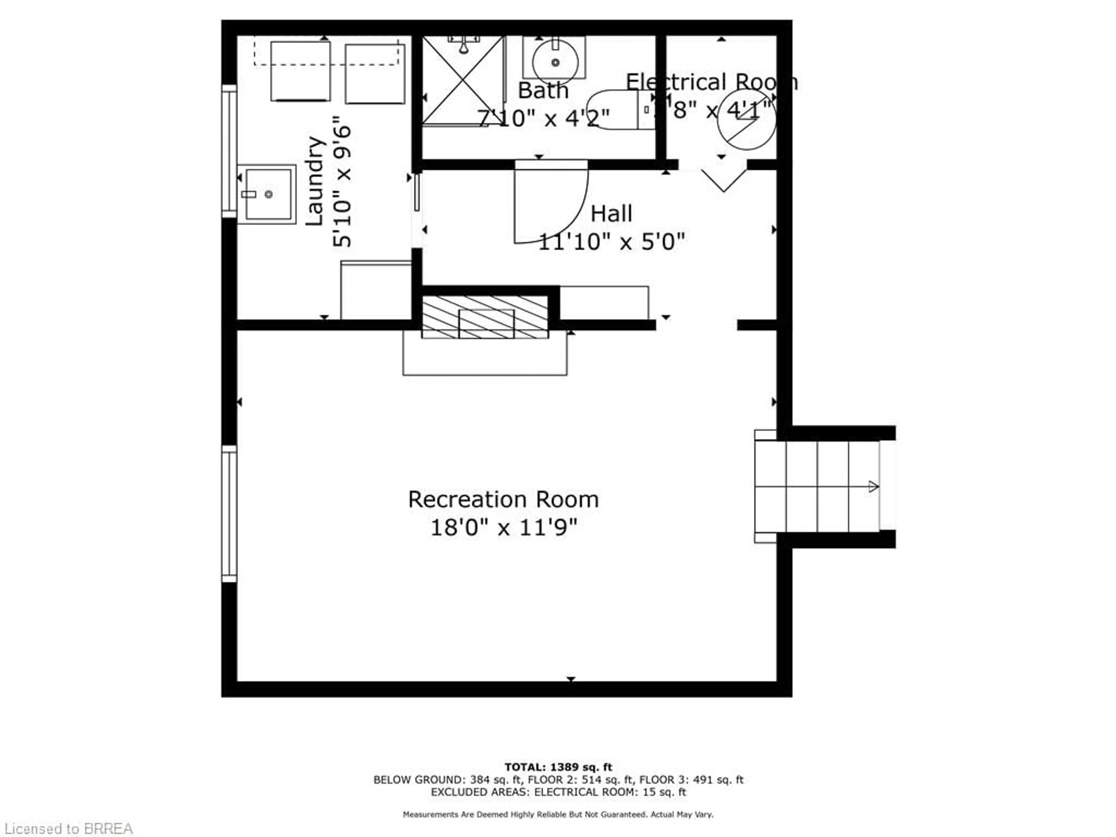 Floor plan for 6 Brisbane Blvd, Brantford Ontario N3S 4L1