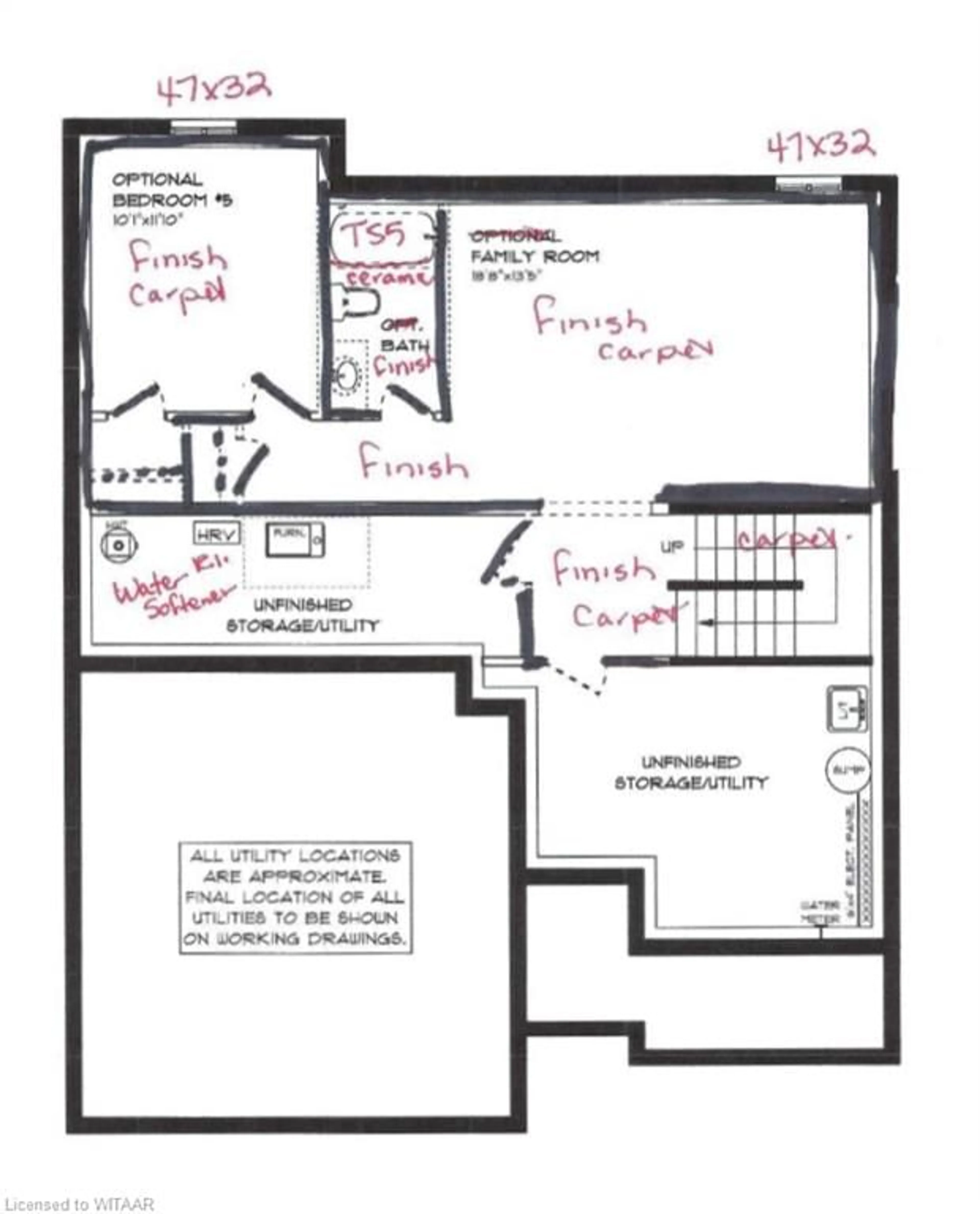 Floor plan for 58 Livingstone Dr, Tillsonburg Ontario N4G 0J3