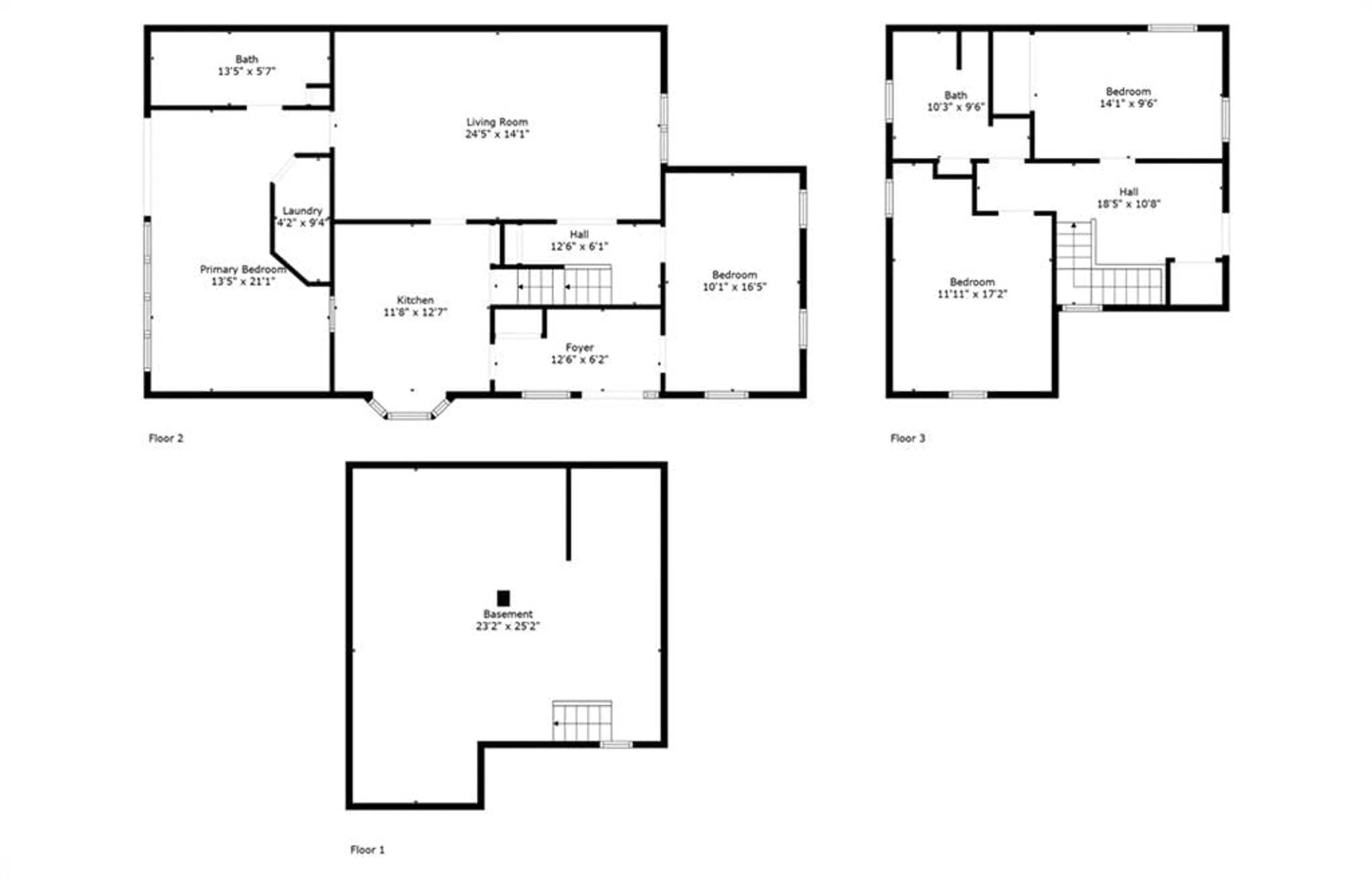 Floor plan for 356 Third St, Midland Ontario L4R 3S7