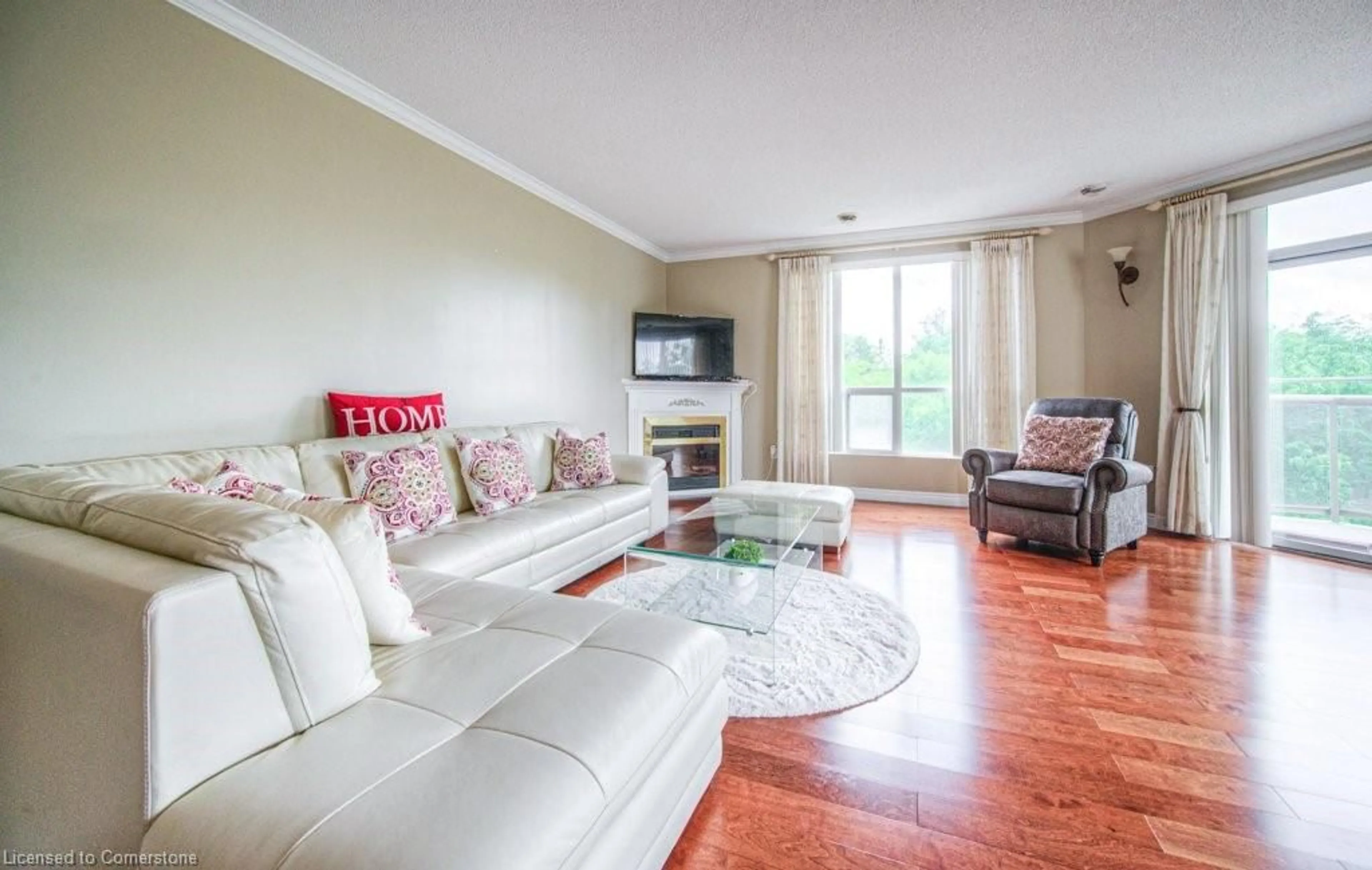 Living room for 255 Keats Way #404, Waterloo Ontario N2L 6N6