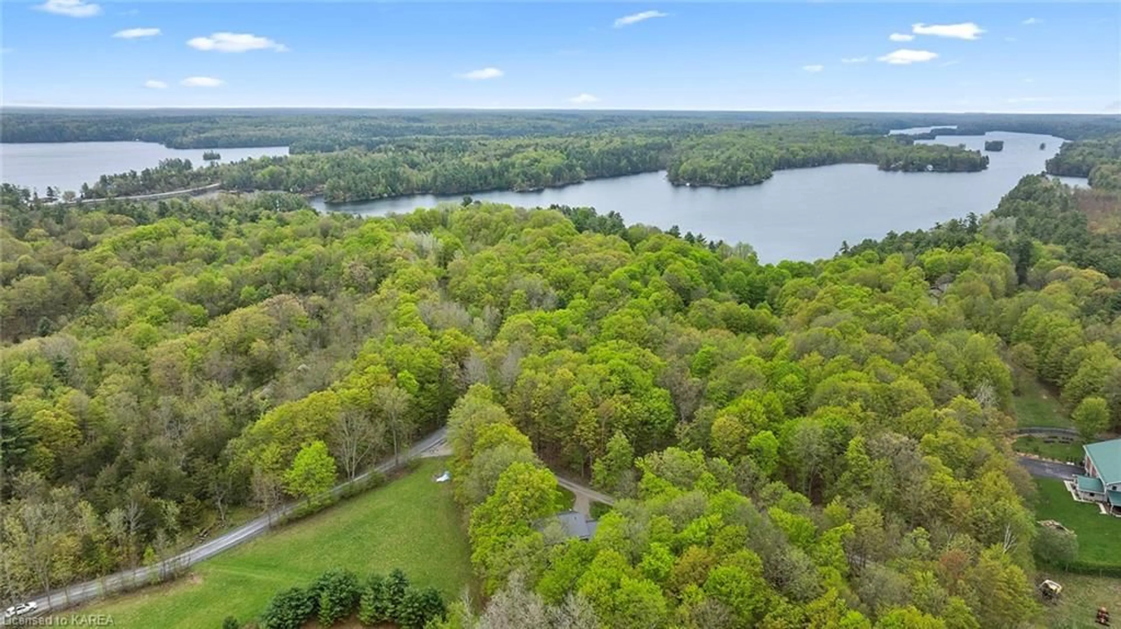 A pic from exterior of the house or condo, the view of lake or river for 8 Enchanted Lane, Perth Road Village Ontario K0H 2L0