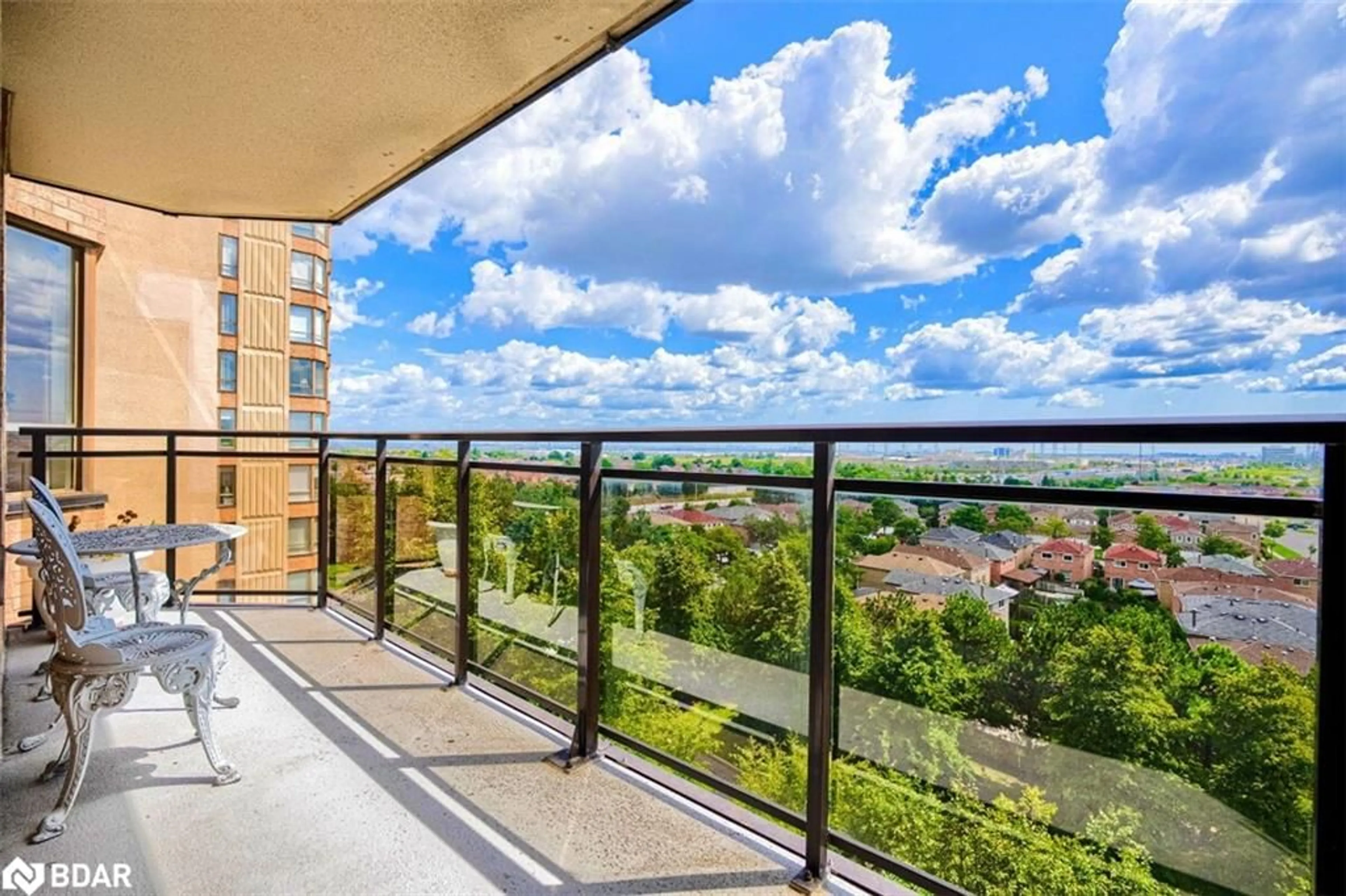 Balcony in the apartment for 20 Cherrytree Dr #803, Brampton Ontario L6Y 3V1