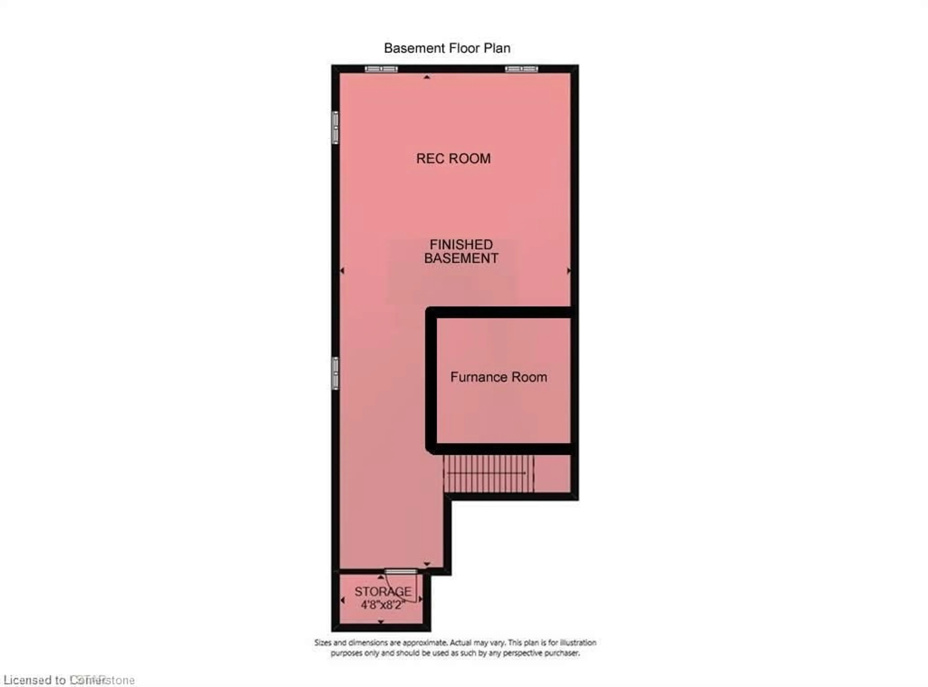 Floor plan for 2020 Denview Ave, London Ontario N6G 0G3