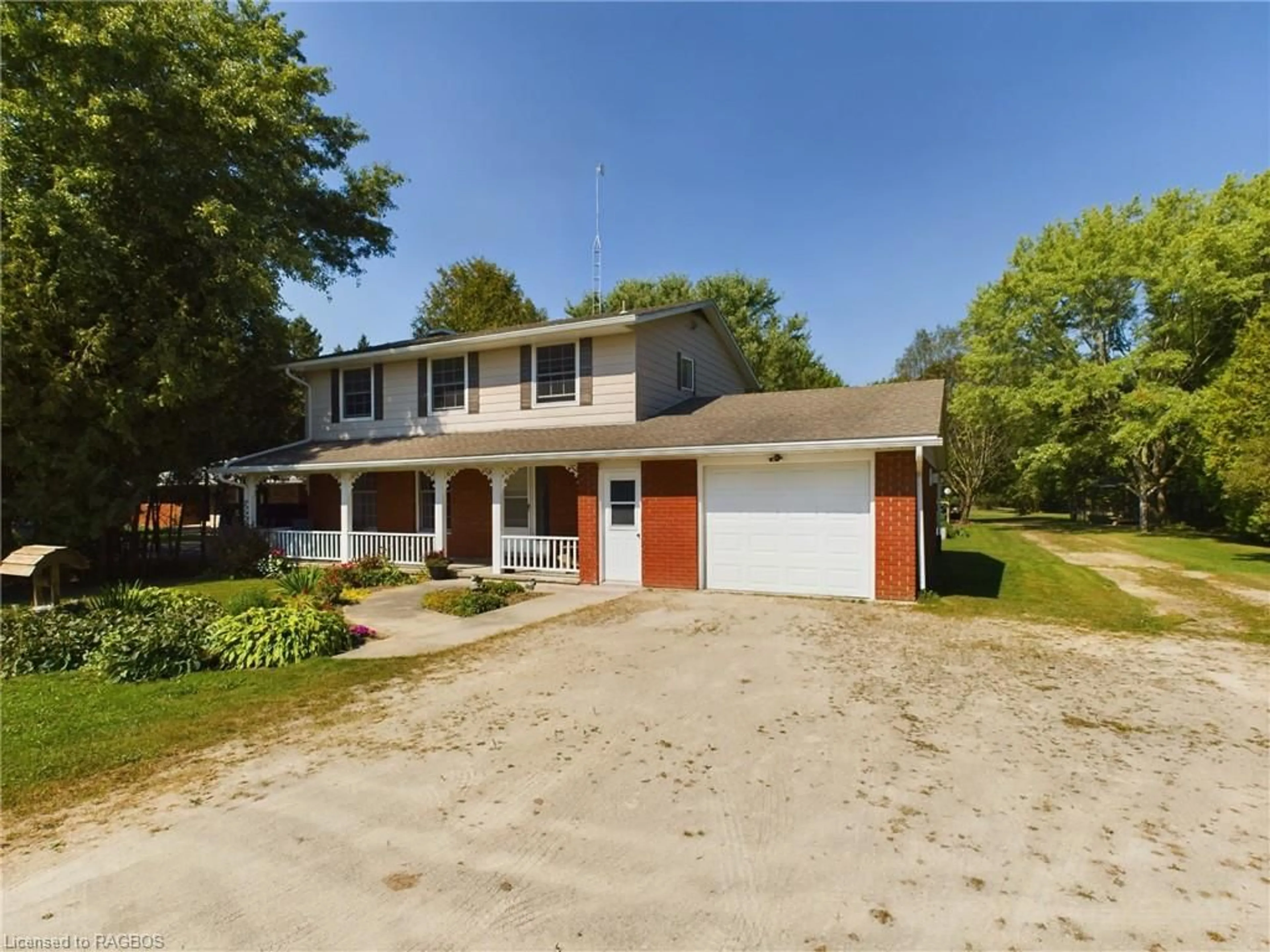 Frontside or backside of a home, the street view for 401767 Grey Road 4, West Grey Ontario N4N 3B8