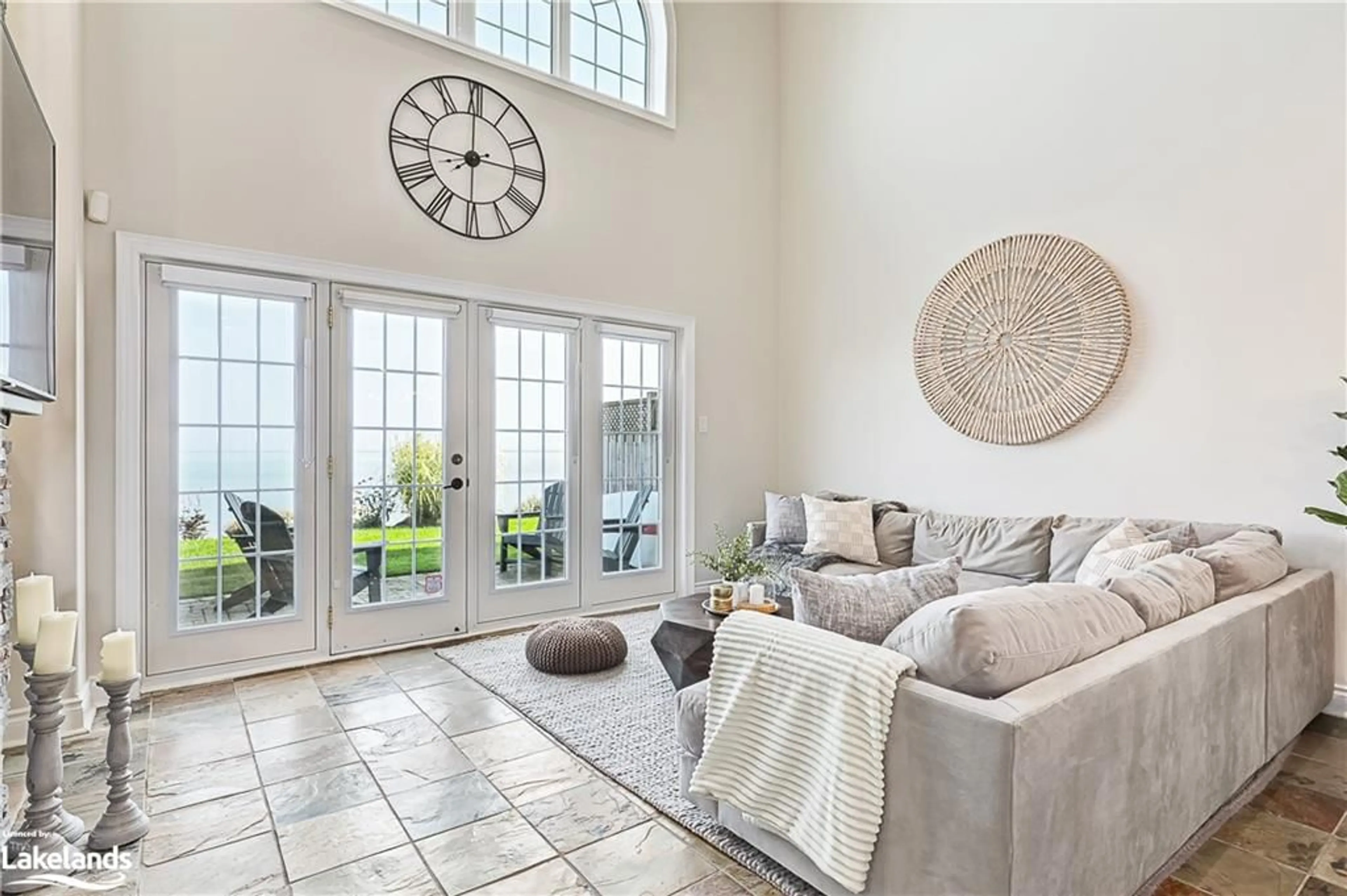 Living room, ceramic floors for 209707 Highway 26 #3, The Blue Mountains Ontario L9Y 0T8