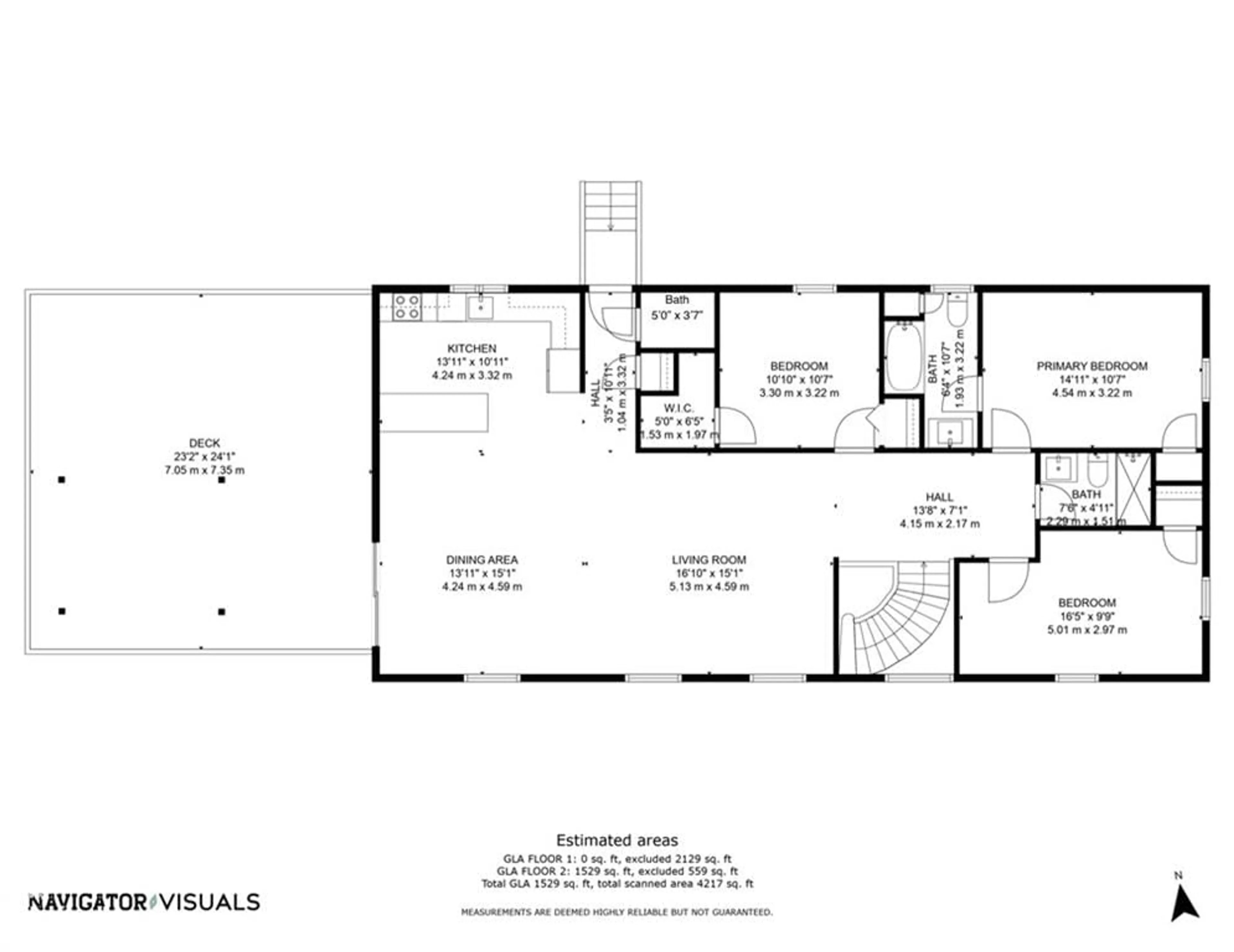 Floor plan for 1075 Elder Rd, Dwight Ontario P0A 1H0