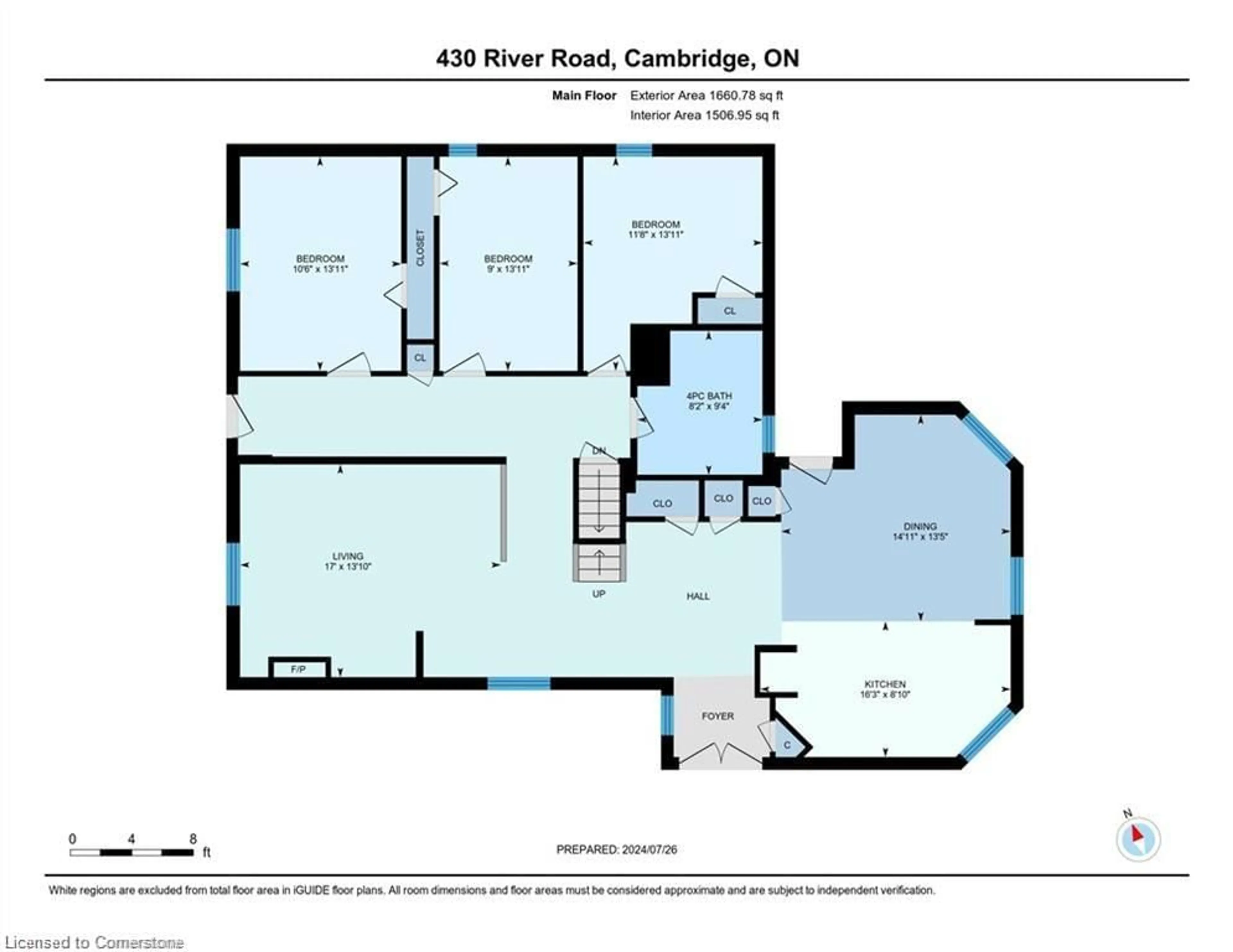 Floor plan for 430 River Rd, Cambridge Ontario N3C 2B7