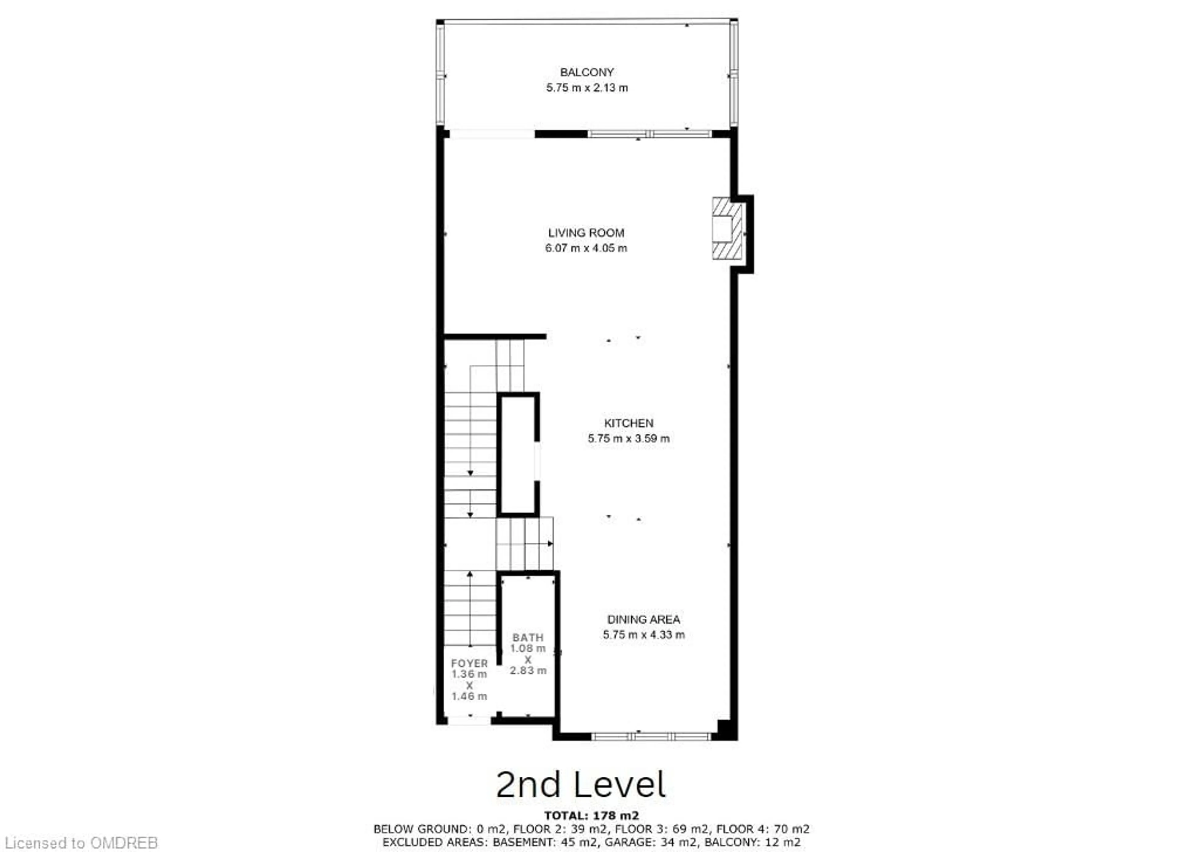 Floor plan for 1354 William Halton Pky, Oak Flats Ontario L6M 4L8