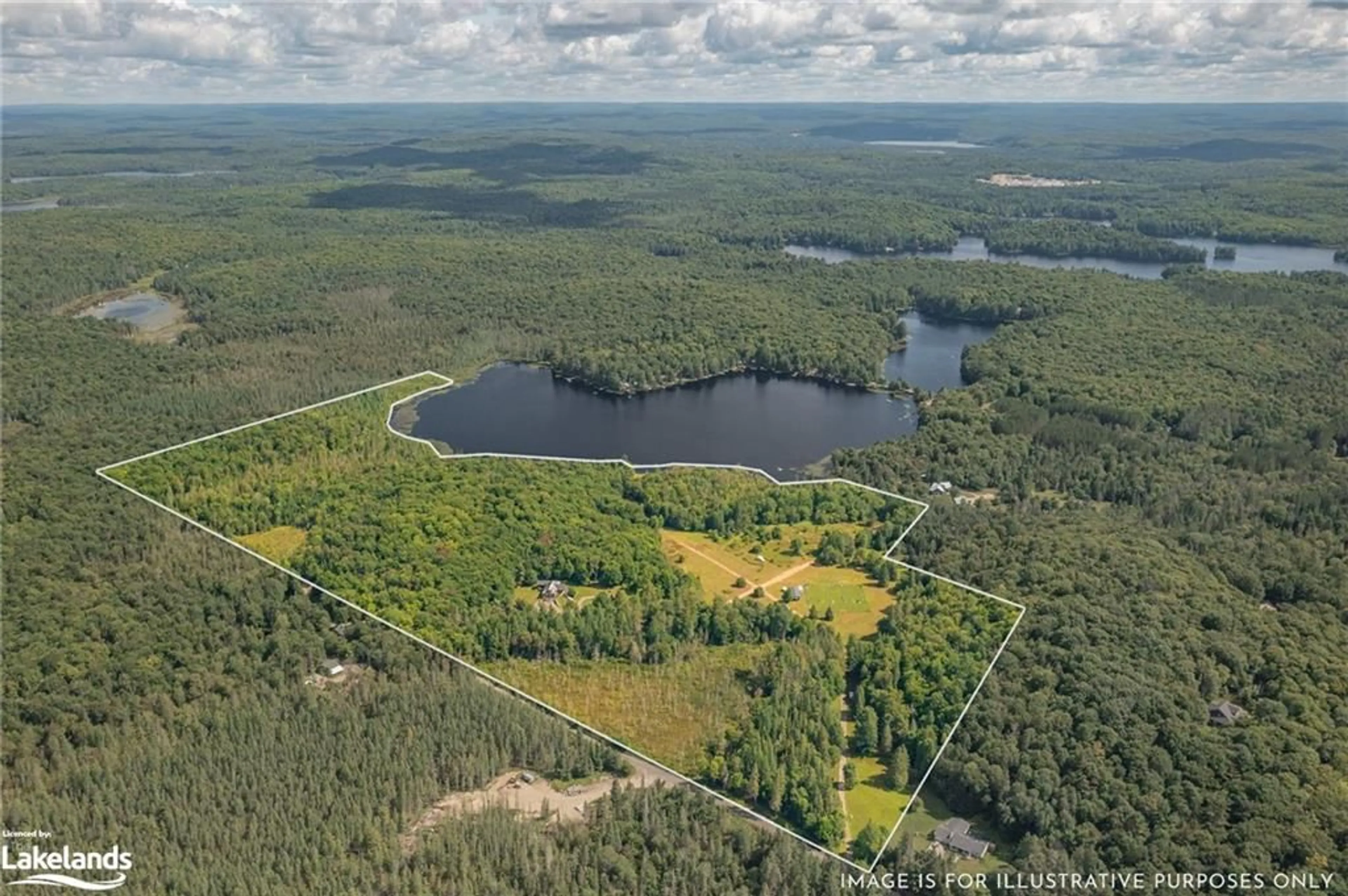 A pic from exterior of the house or condo, the view of lake or river for 155 Old Centurian Rd, Huntsville Ontario P1H 2N5