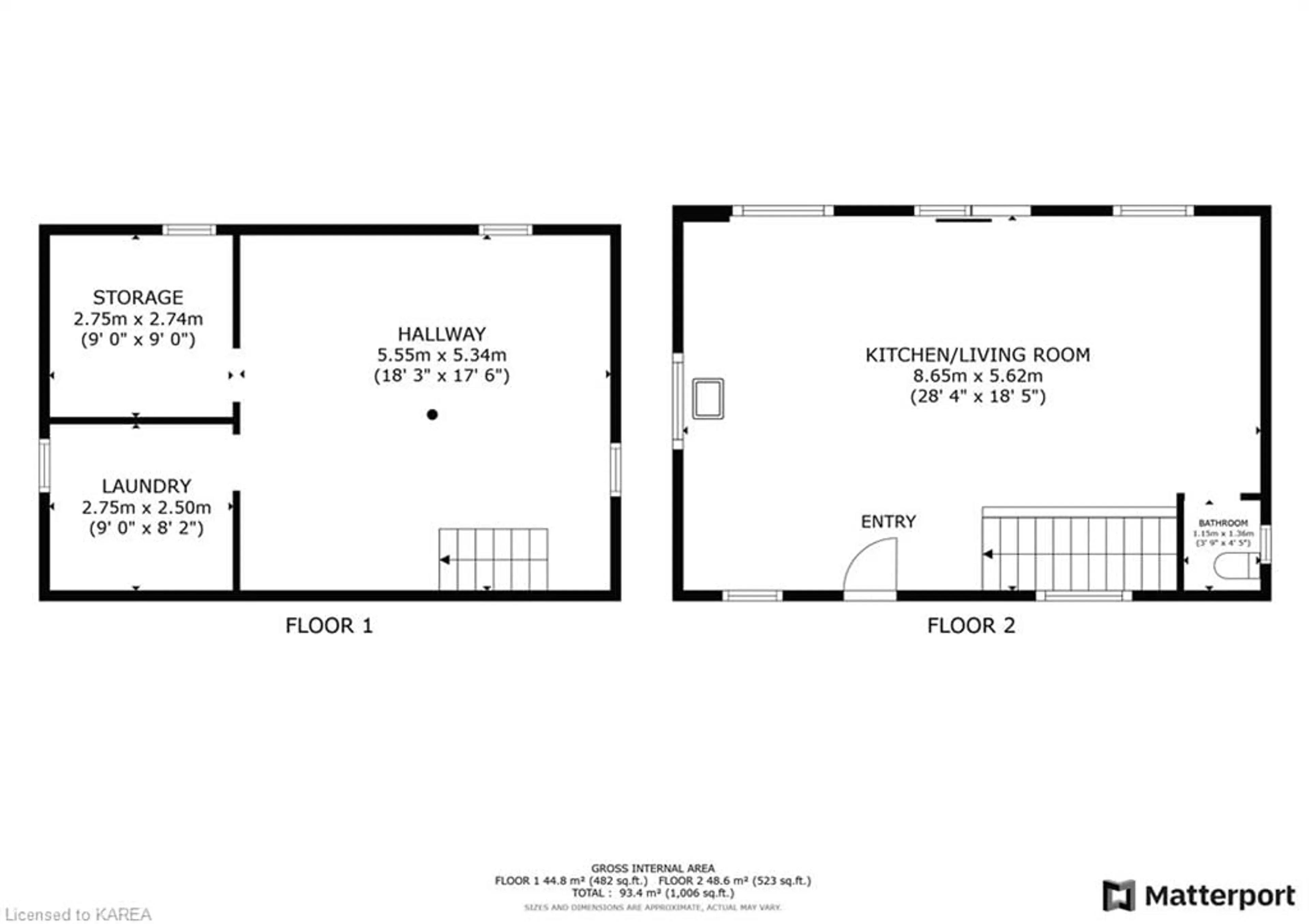 Floor plan for 1036 Hilltop Rd, Mountain Grove Ontario K0H 2E0