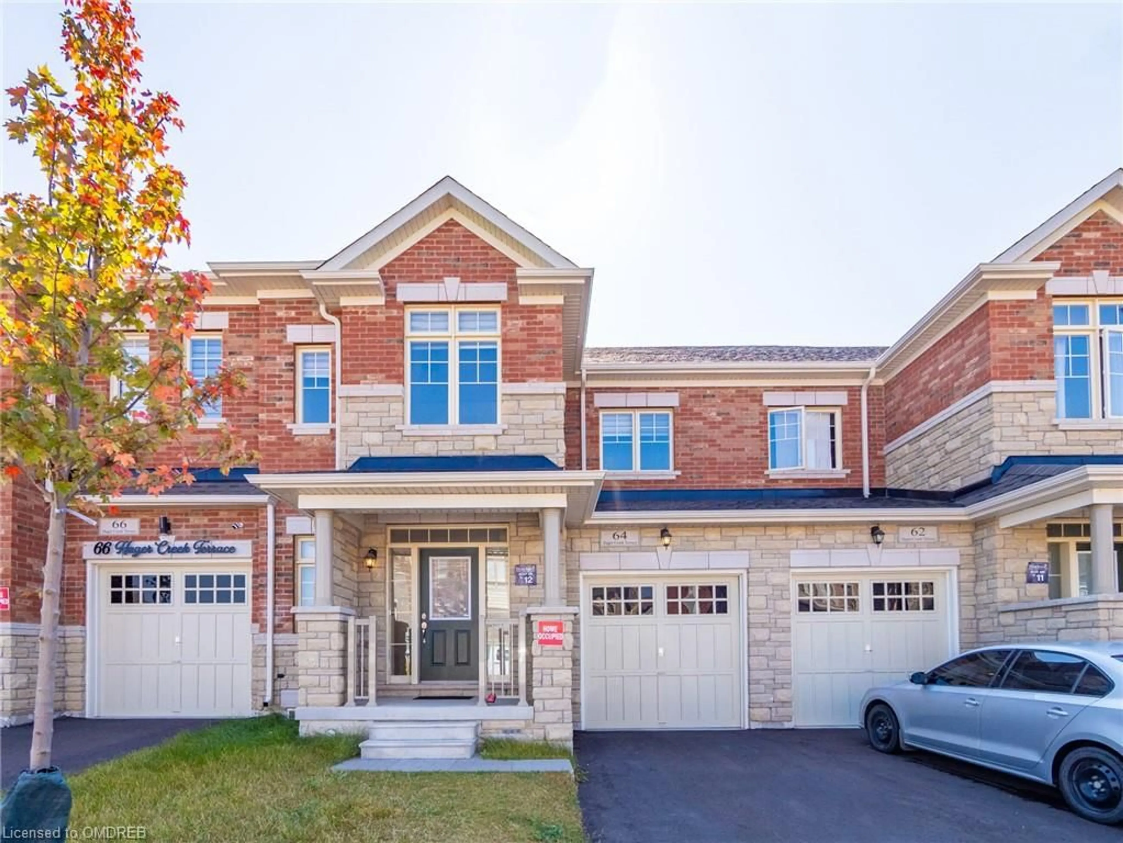 Home with brick exterior material for 64 Hager Creek Terr, Waterdown Ontario L8B 1Z5