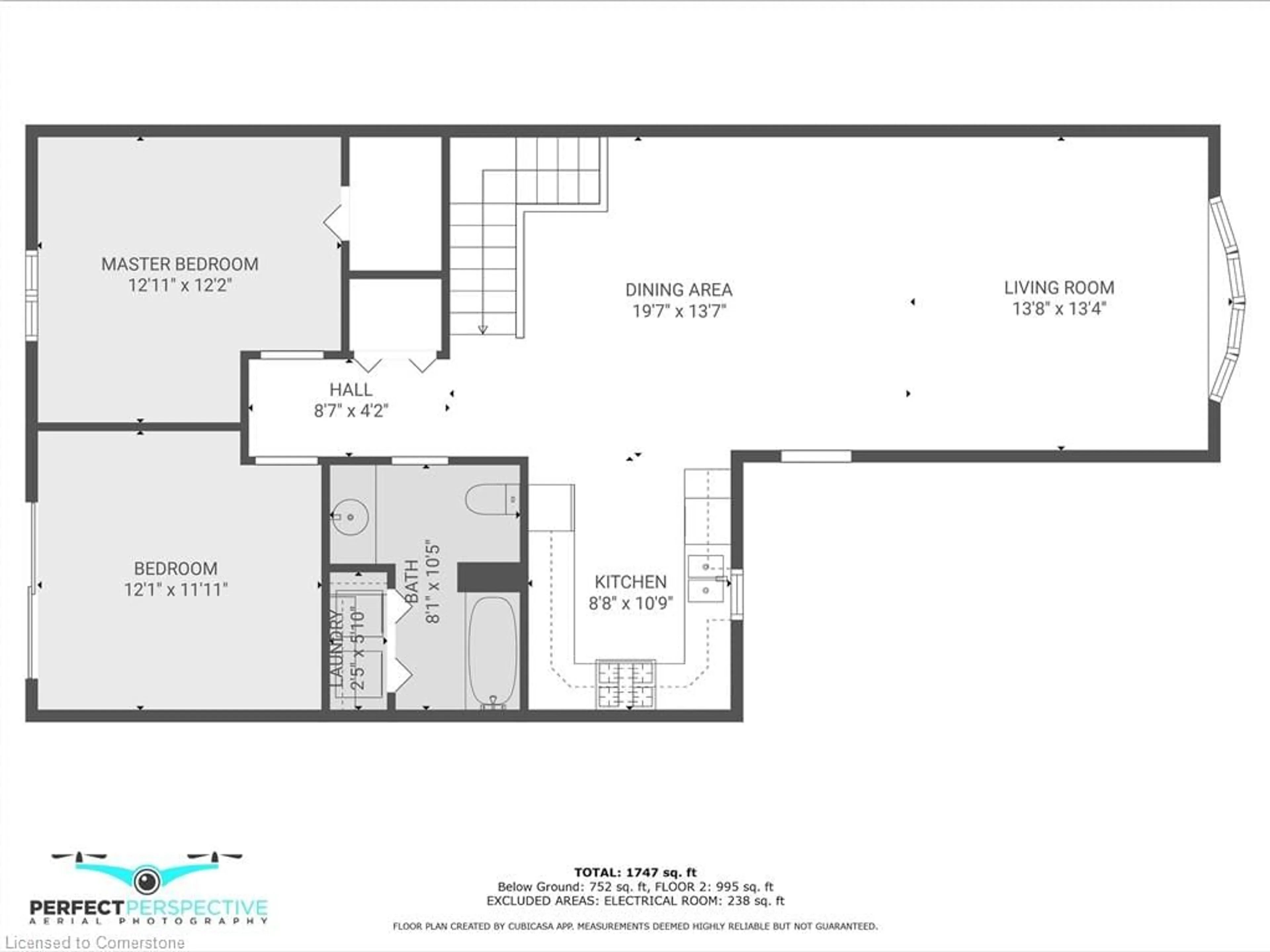 Floor plan for 175 Victoria Crt #34, Simcoe Ontario N3Y 5L8