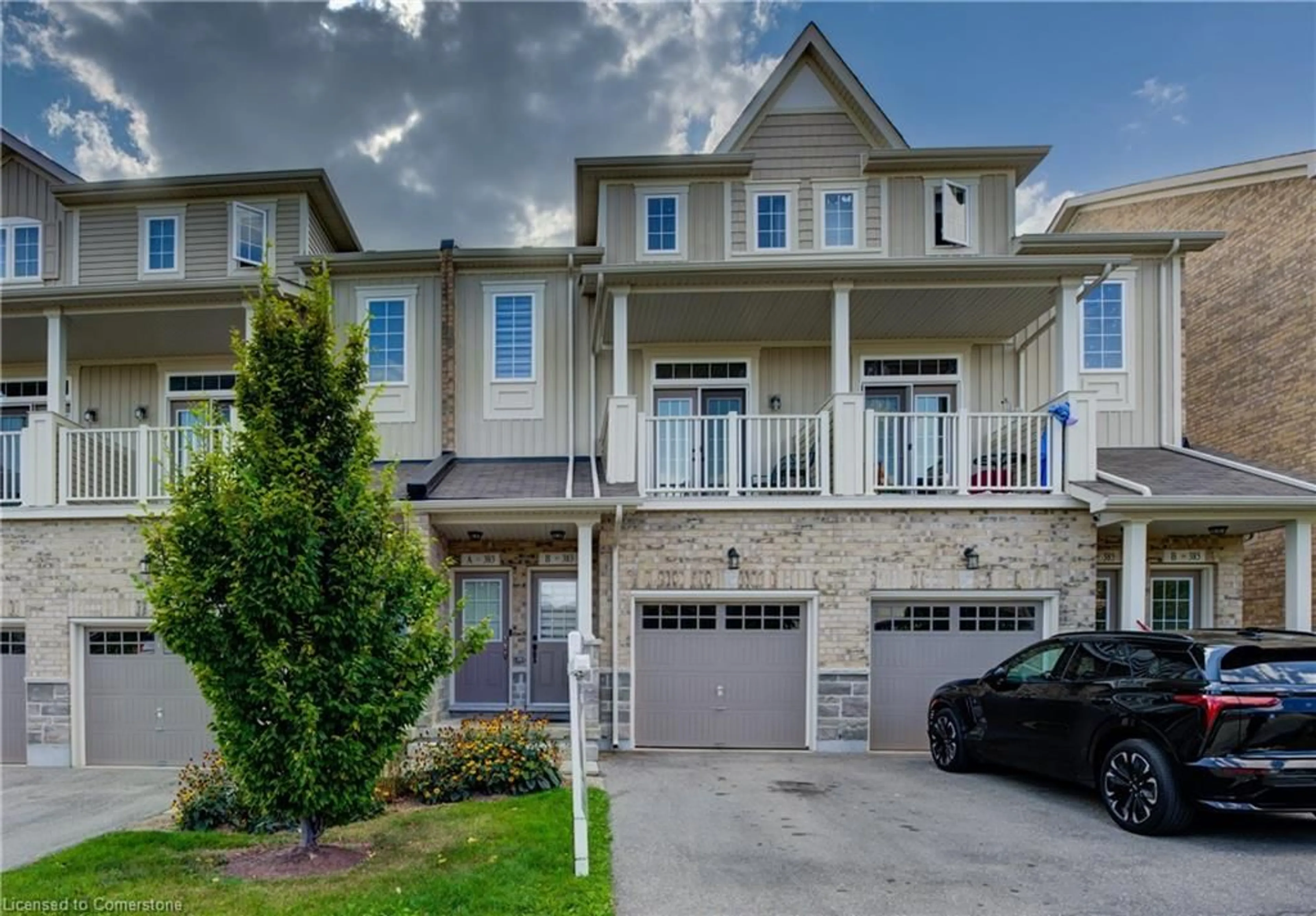 A pic from exterior of the house or condo for 383B Westwood Dr, Kitchener Ontario N2M 0B5