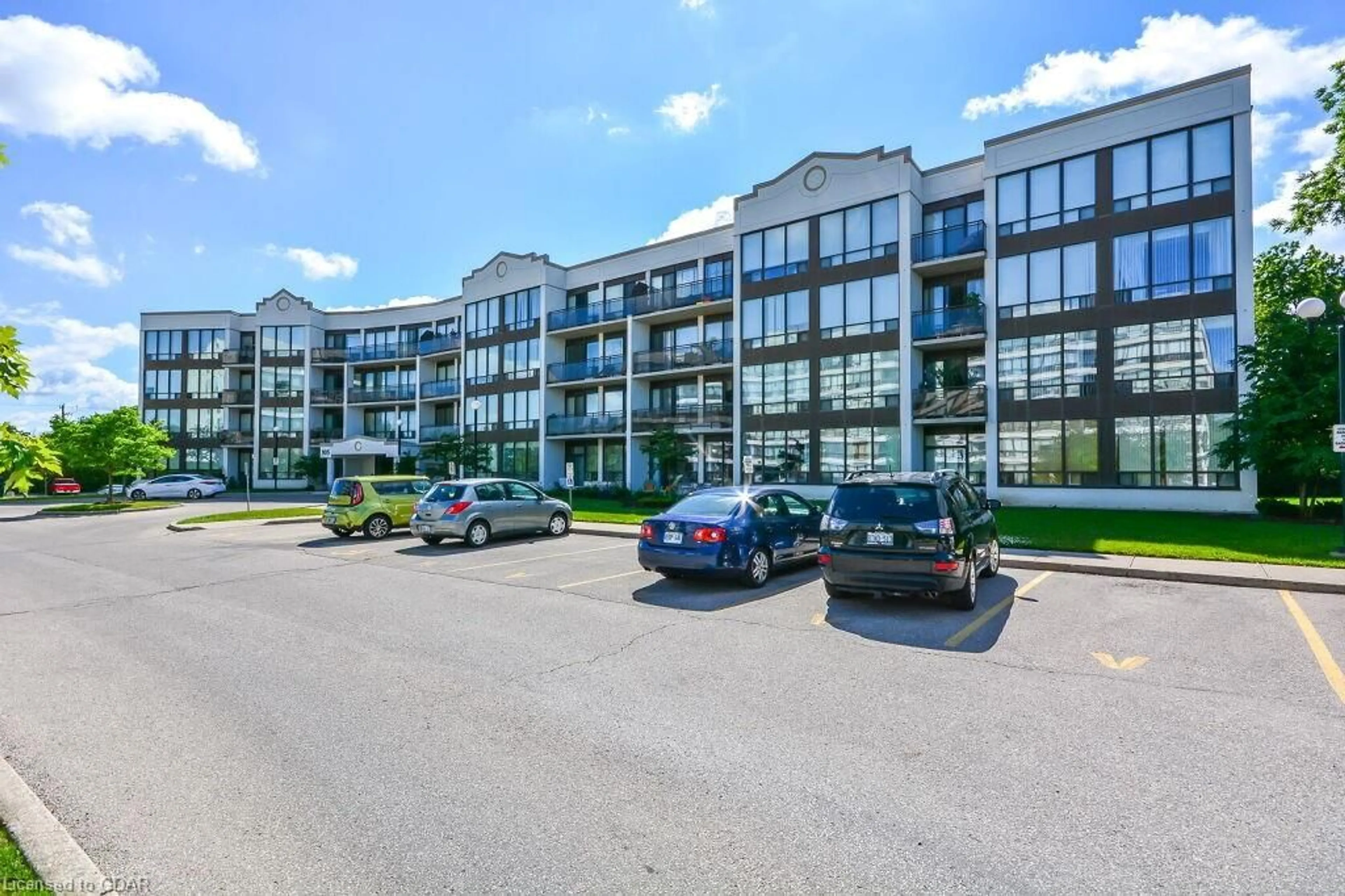 A pic from exterior of the house or condo, the street view for 105 Bagot St St #B2, Guelph Ontario N1H 8H4