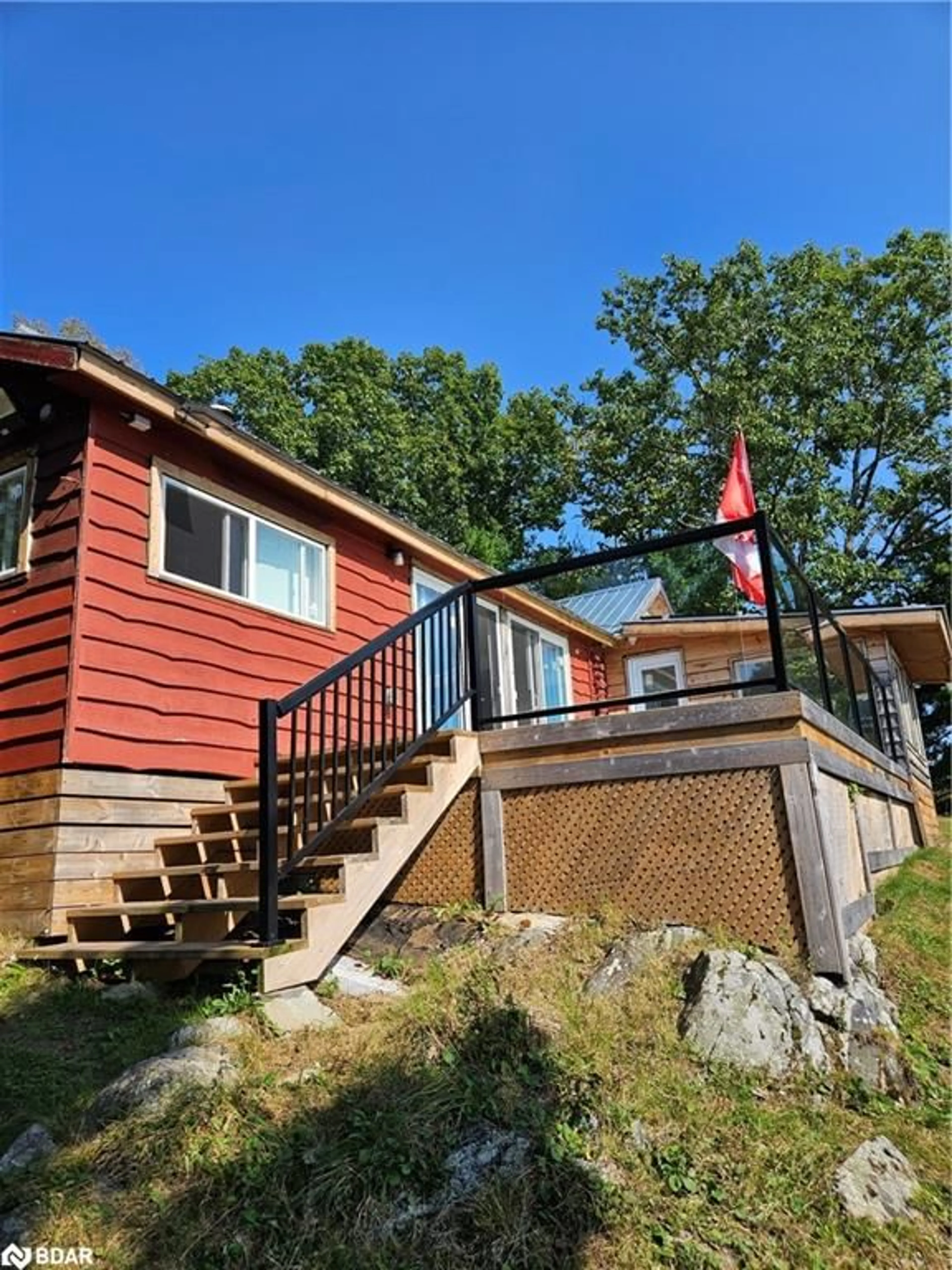 A pic from exterior of the house or condo, cottage for 2035C Fifth Lake Rd, Sharbot Lake Ontario K0H 2K0