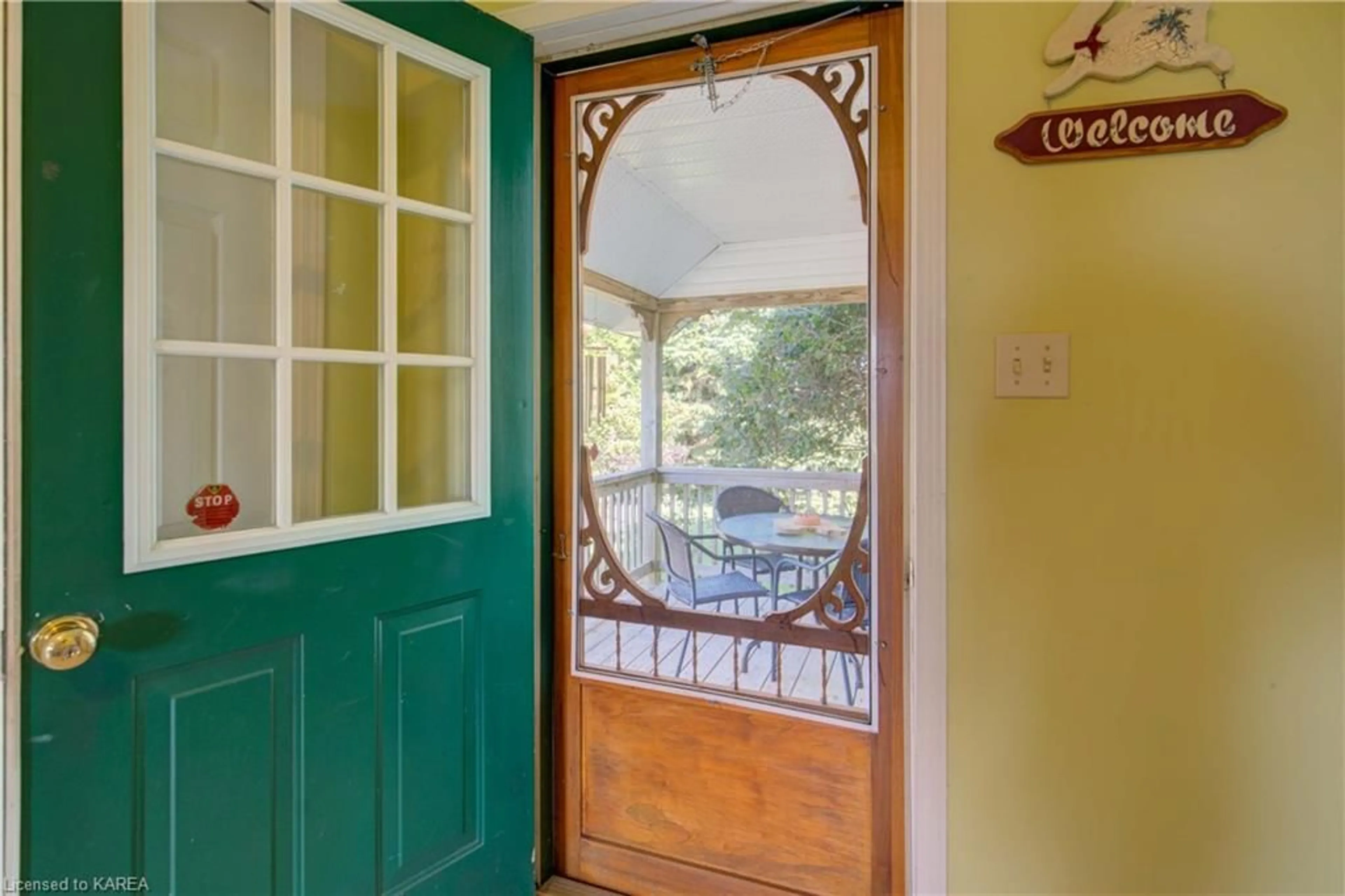 Indoor entryway, wood floors for 766 County Rd 2 Rd, Lansdowne Ontario K0E 1L0