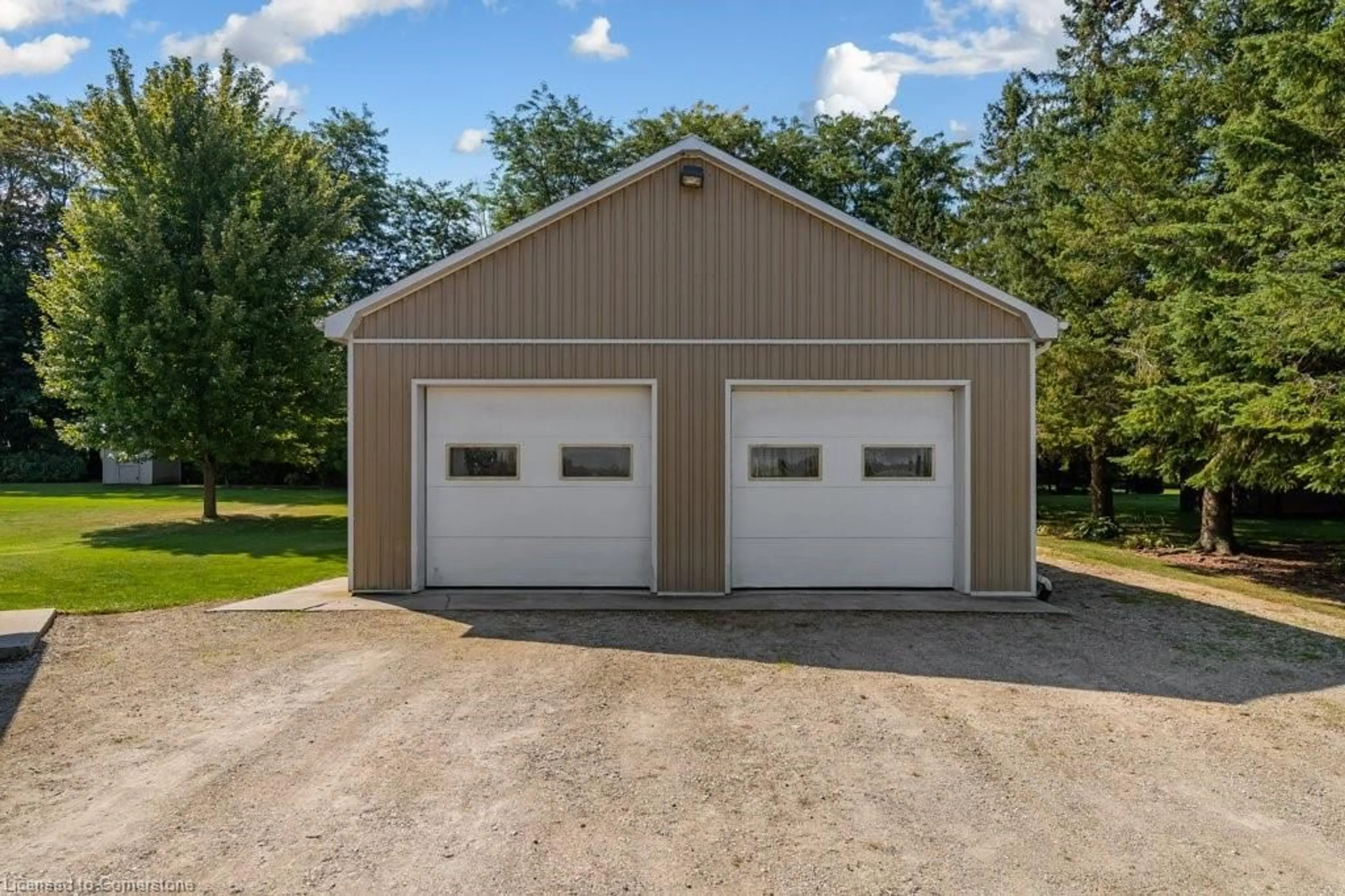 Indoor garage, cement floor for 143 West St, North Perth Ontario N4W 3G7