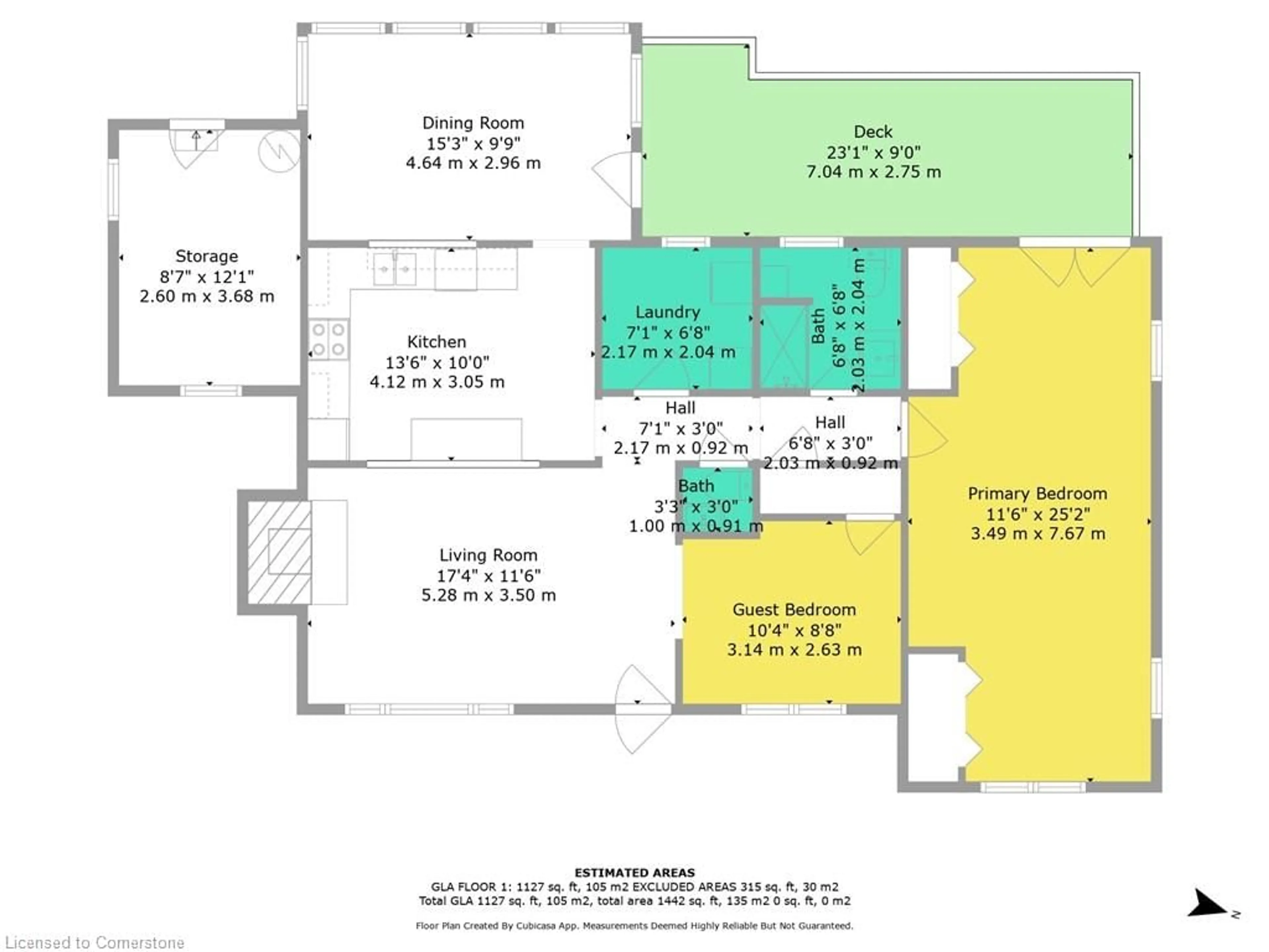 Floor plan for 21 Lakeview Ave, Port Dover Ontario N0A 1N8