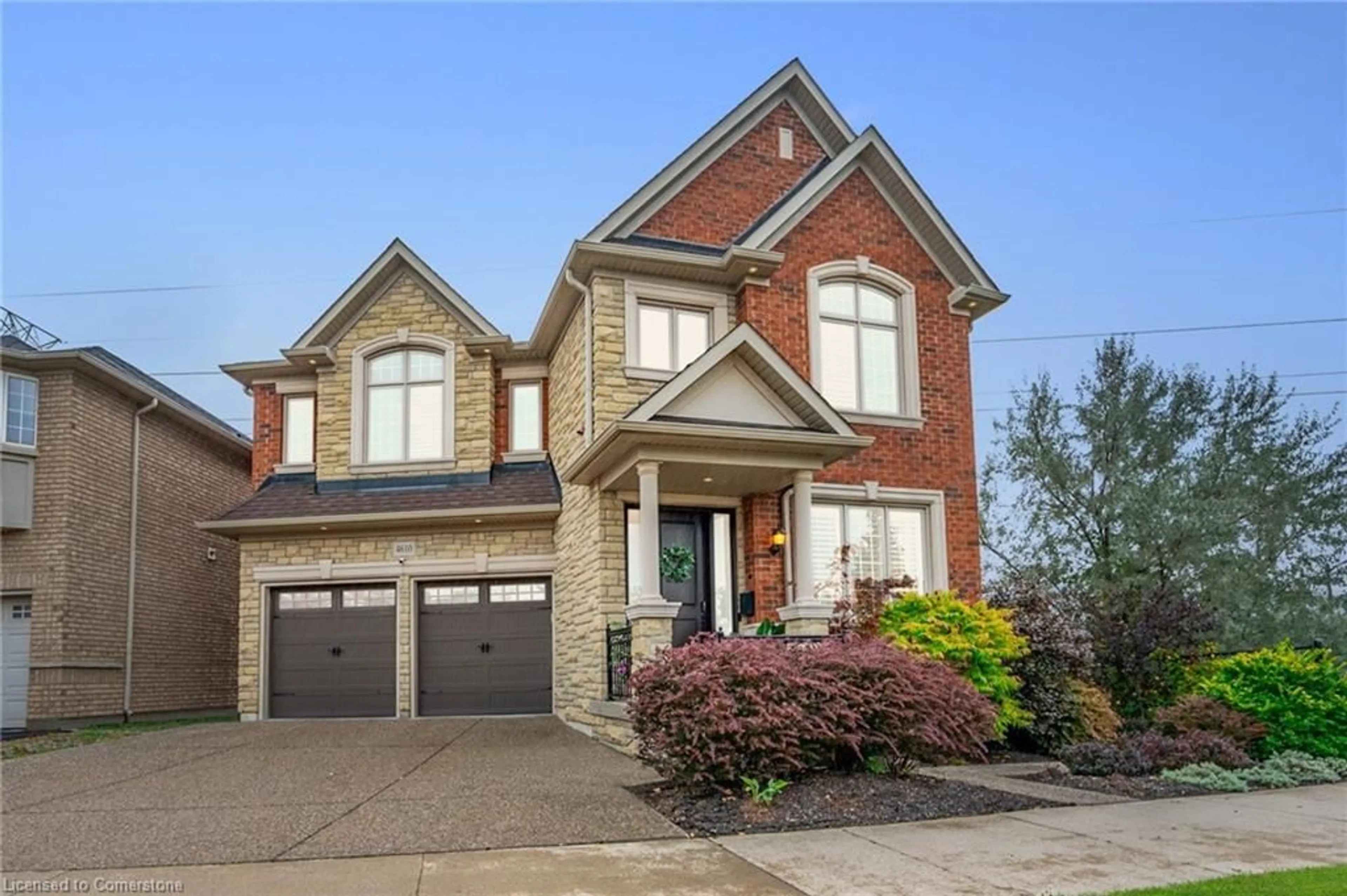 Home with brick exterior material for 4610 Cornerstone Dr, Burlington Ontario L7M 0C9