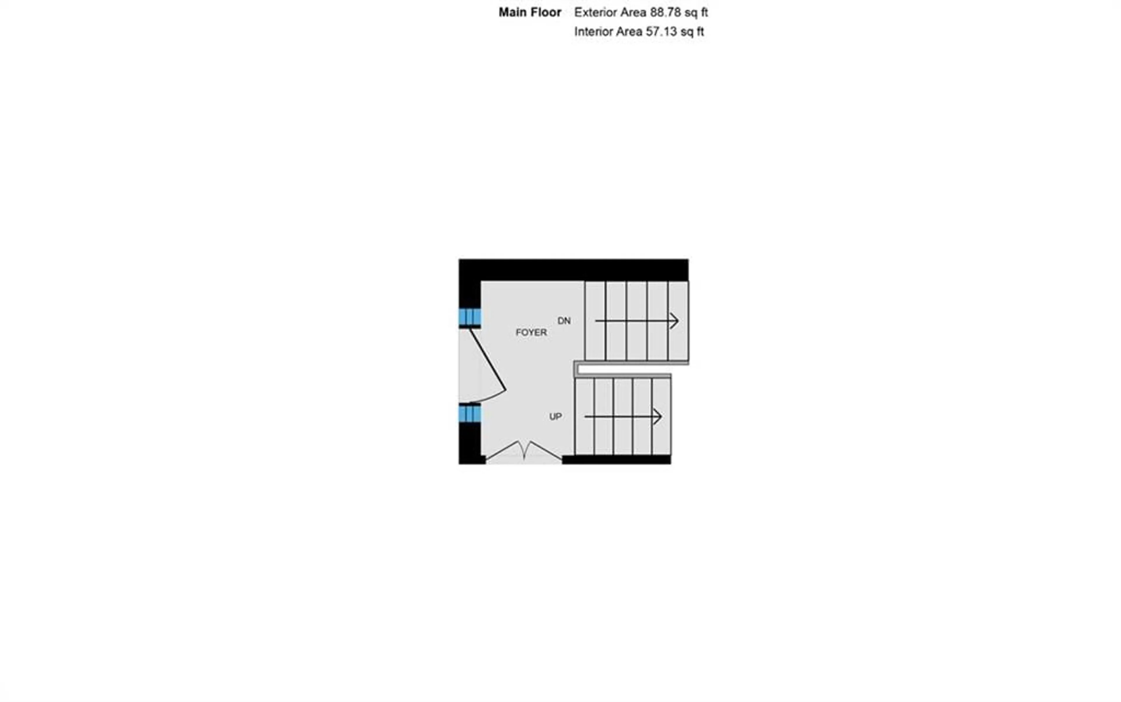 Floor plan for 376 Blake St #20, Barrie Ontario L4M 1L3