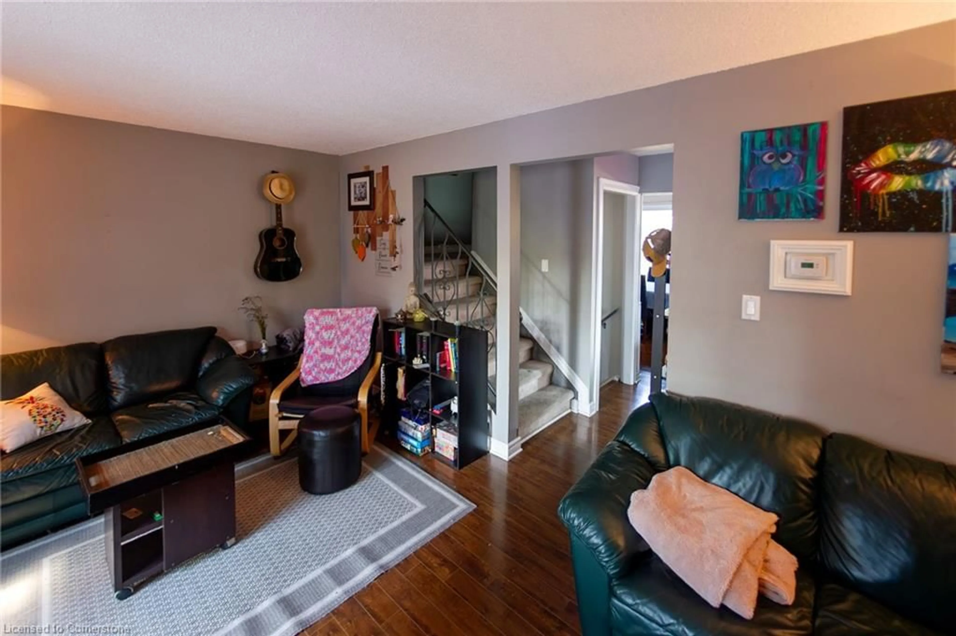 Living room, wood floors for 16 Hungerford Rd, Cambridge Ontario N3C 2P5