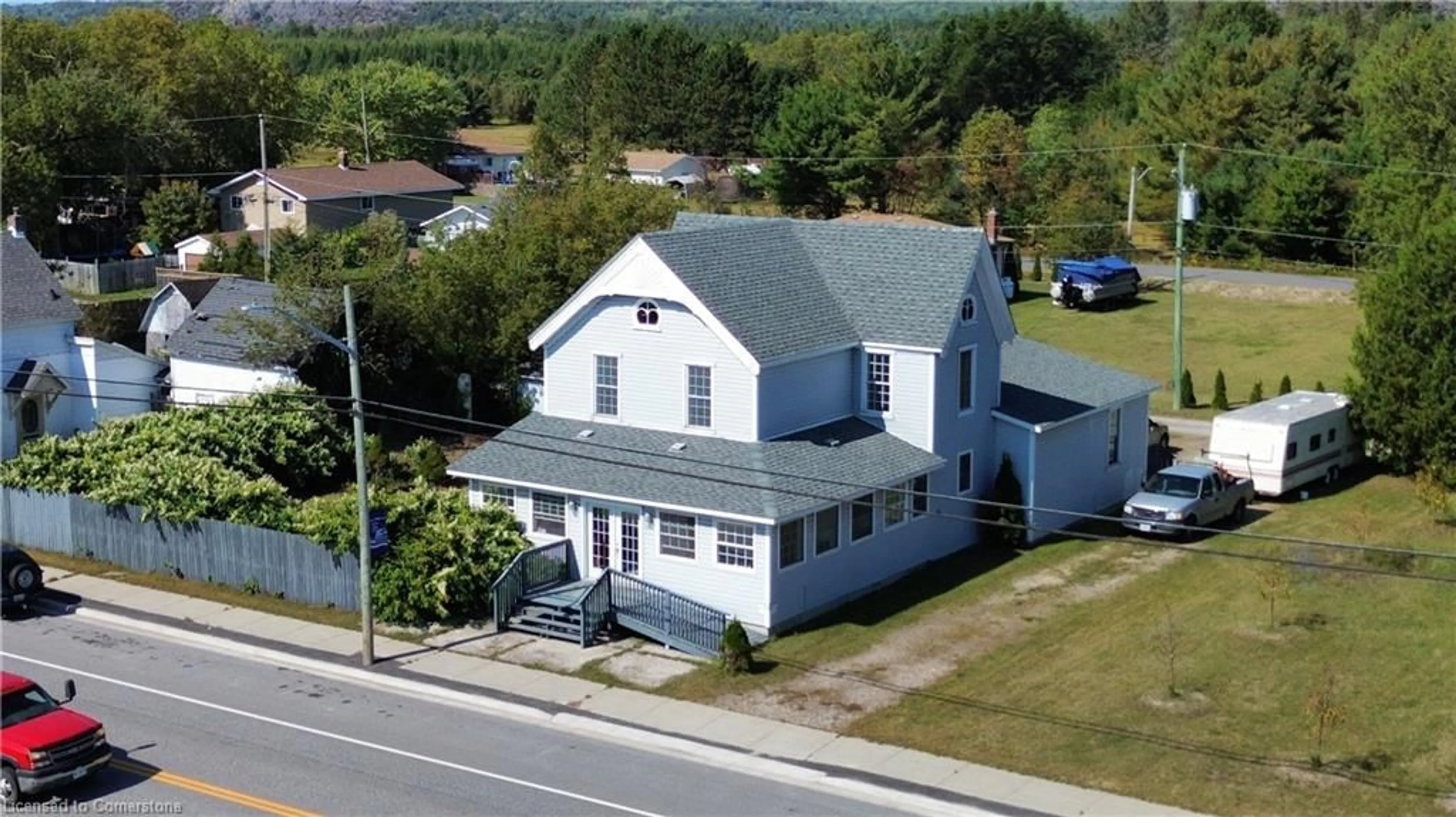 Frontside or backside of a home, cottage for 52 Main St, Webbwood Ontario P0P 2G0