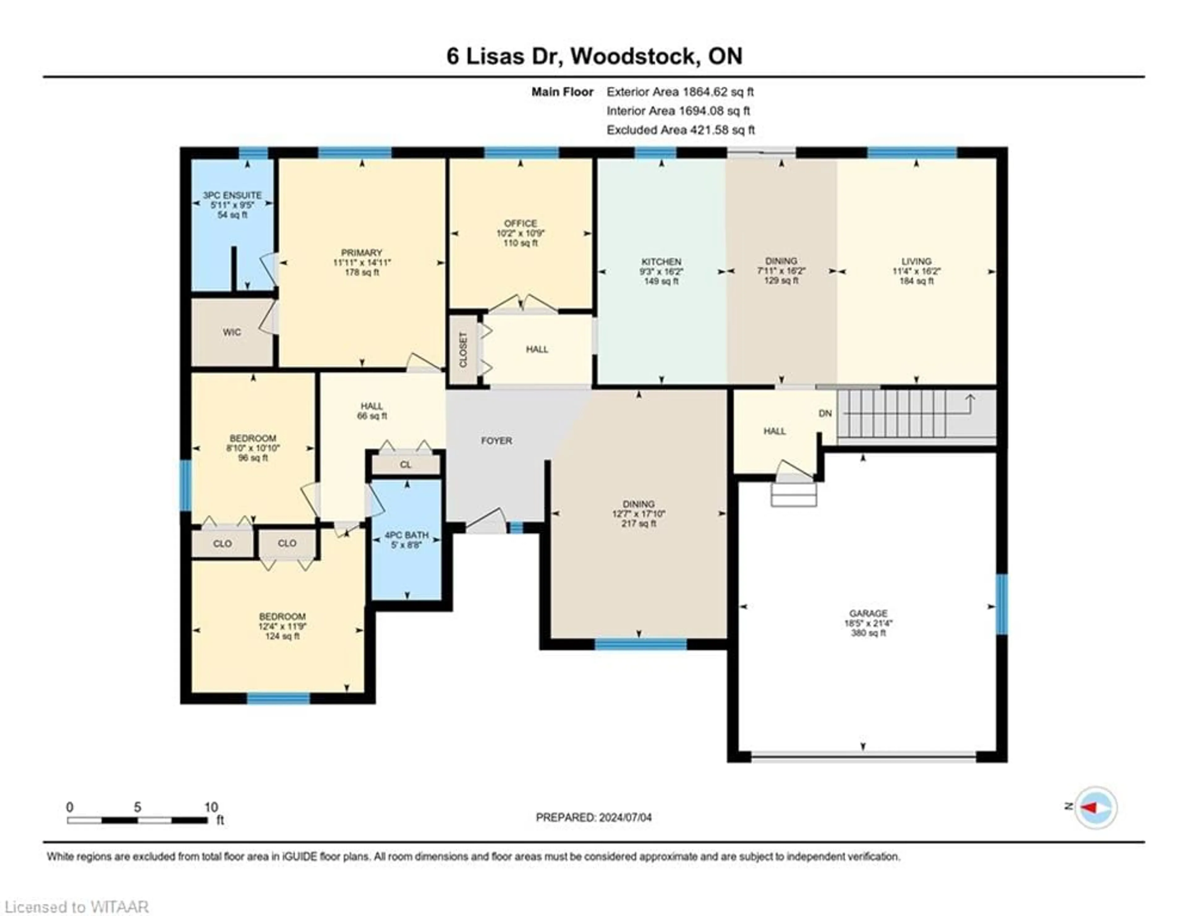 Floor plan for 6 Lisas Dr, Sweaburg Ontario N4S 7V6