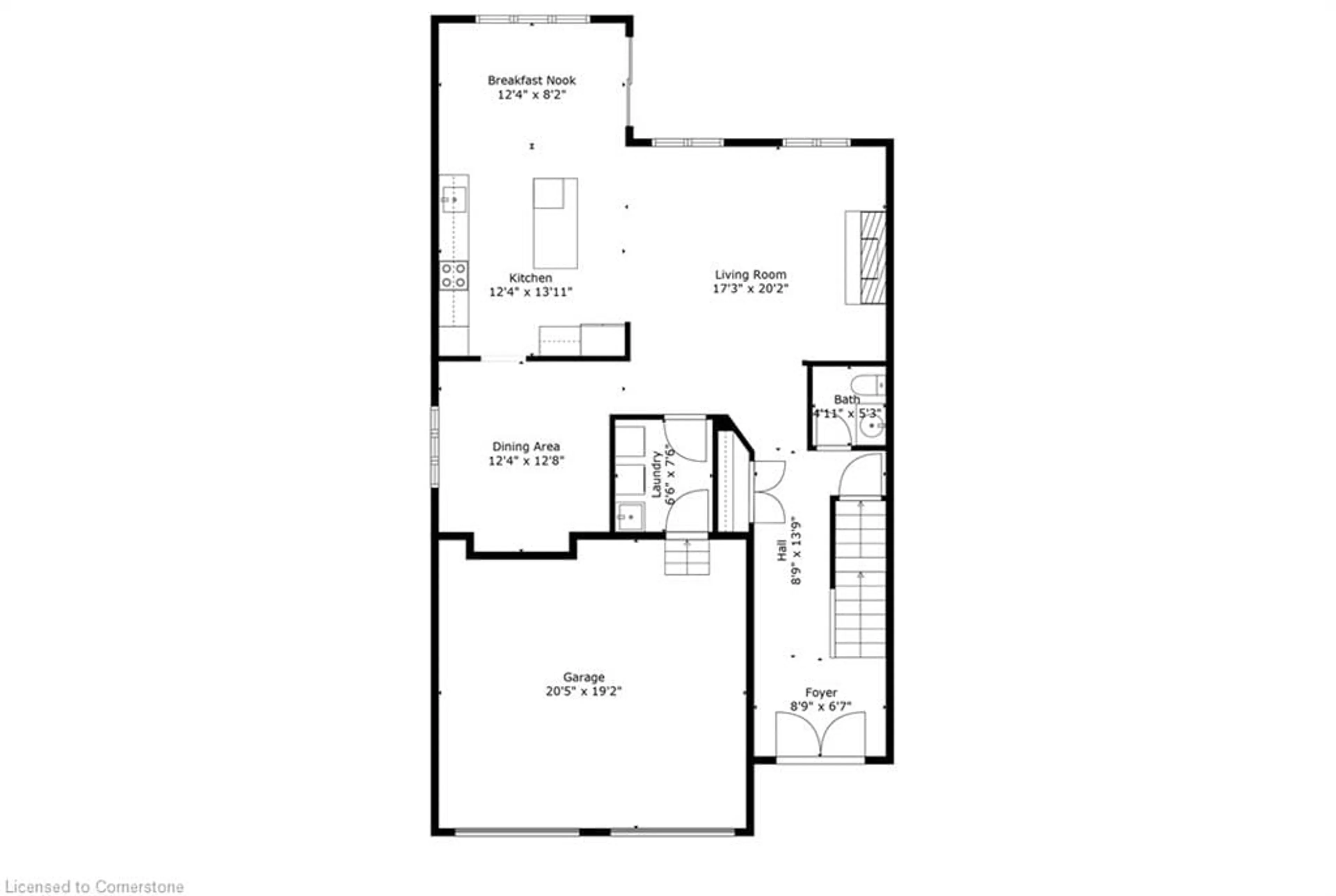 Floor plan for 2324 Tokala Trail, London Ontario N6G 0V6