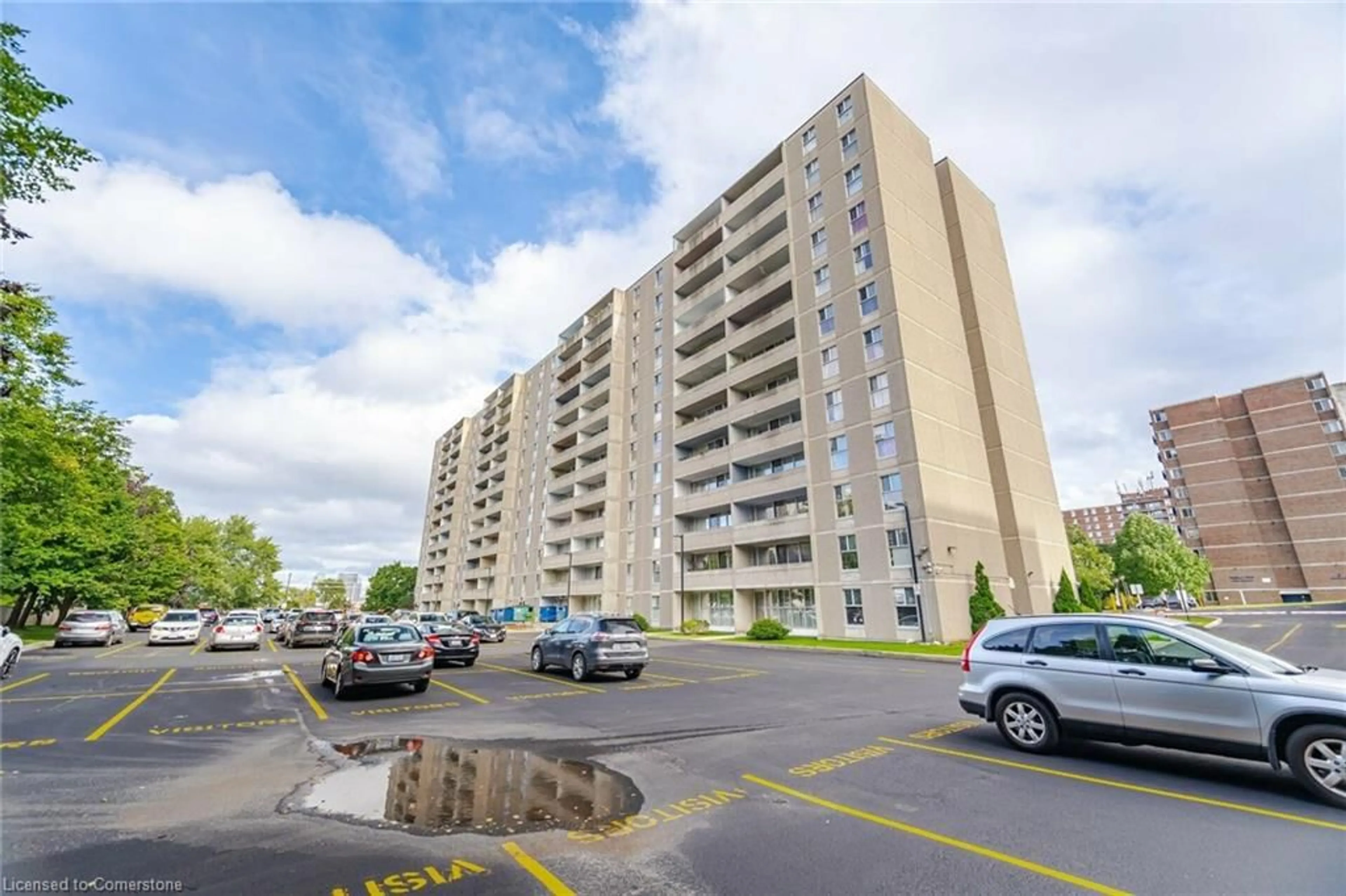 A pic from exterior of the house or condo, the front or back of building for 2 Glamorgan Ave #907, Toronto Ontario M1P 2M8