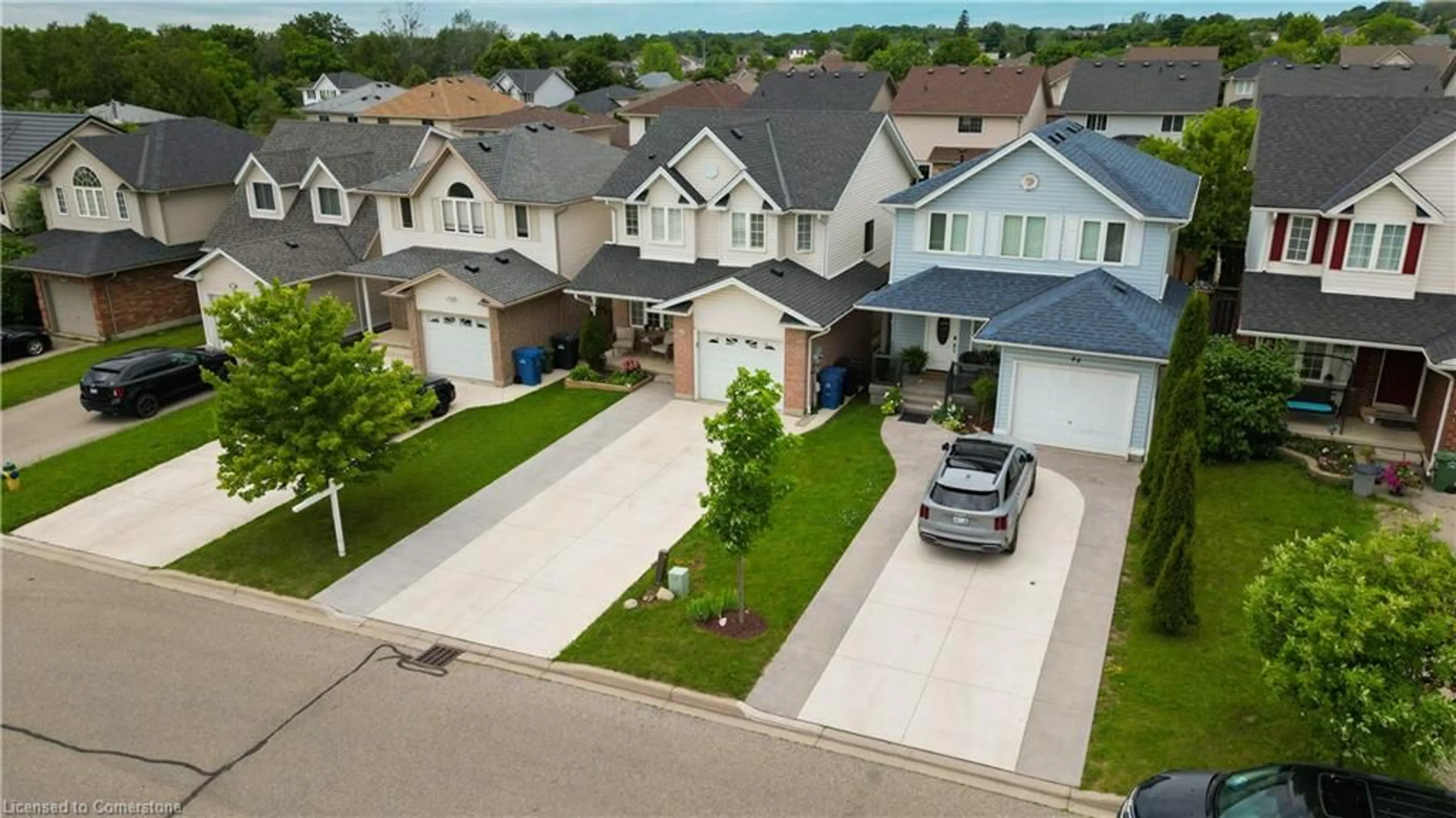 Frontside or backside of a home, the street view for 46 Cedarvale Ave, Guelph Ontario N1E 6Y3