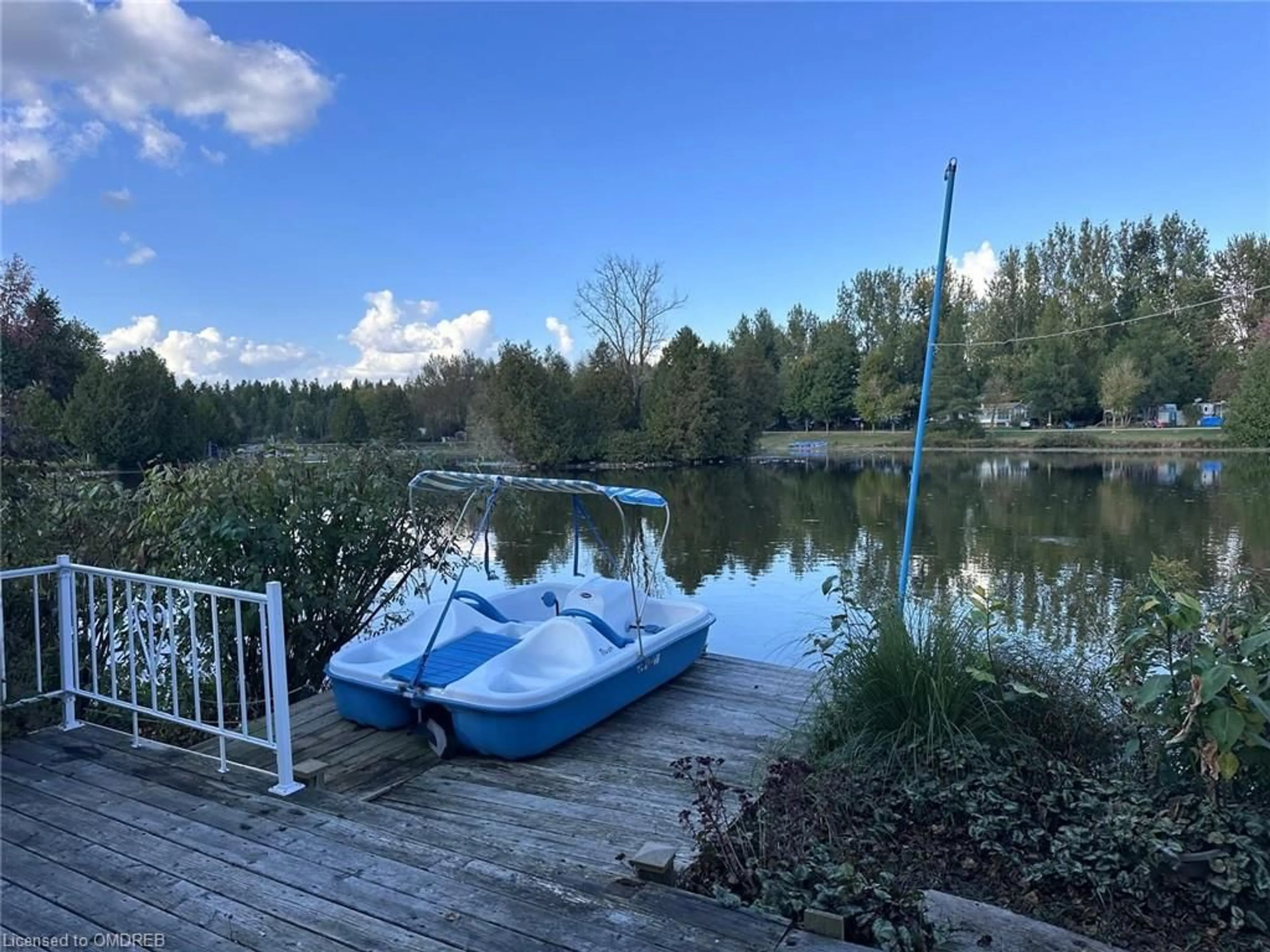 Patio, lake for 7489 Sideroad 5 #Bayside 6, Mount Forest Ontario N0G 2L0