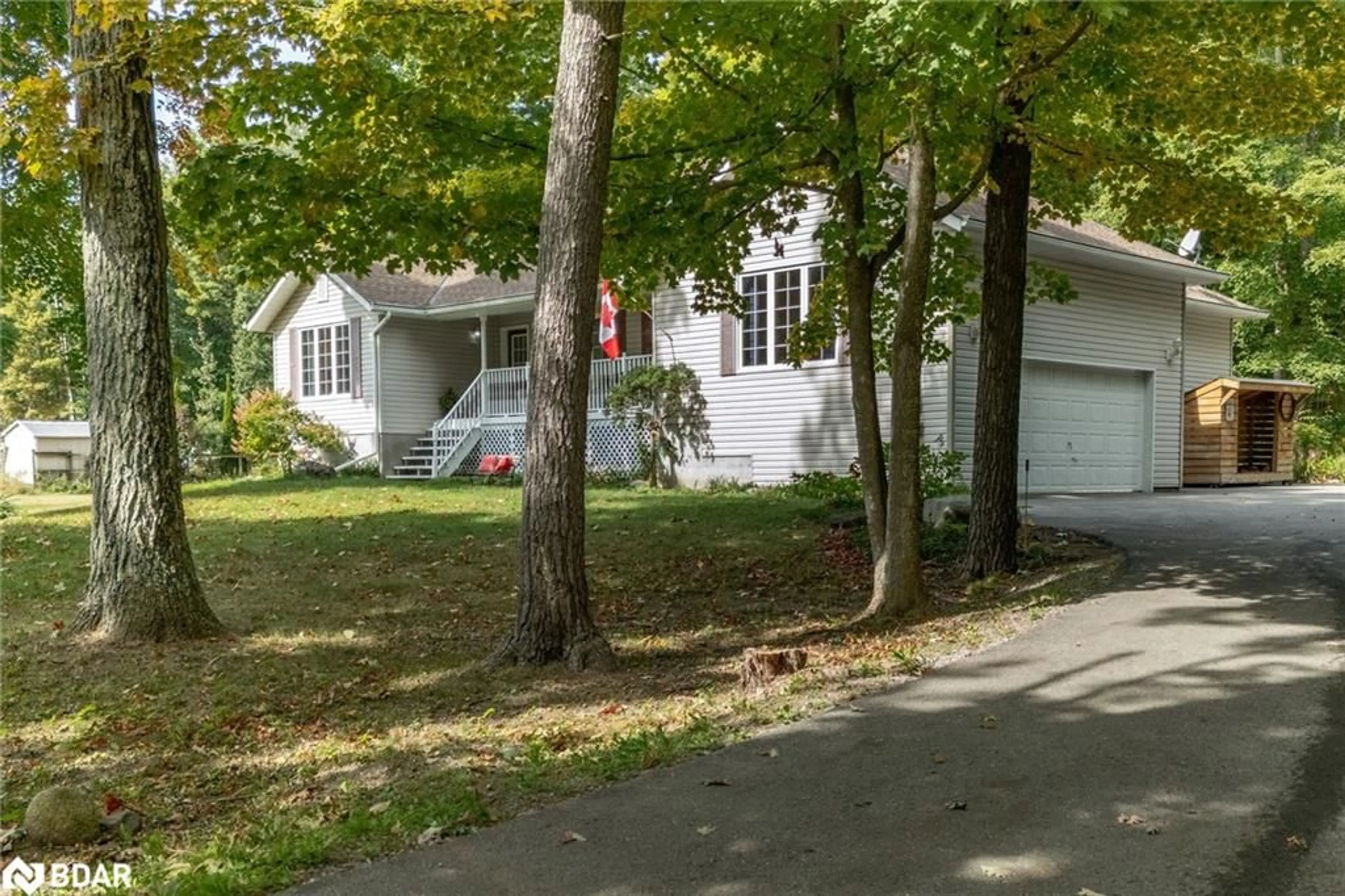 Frontside or backside of a home, the street view for 710 Airport Rd, Quinte West Ontario K0K 3E0