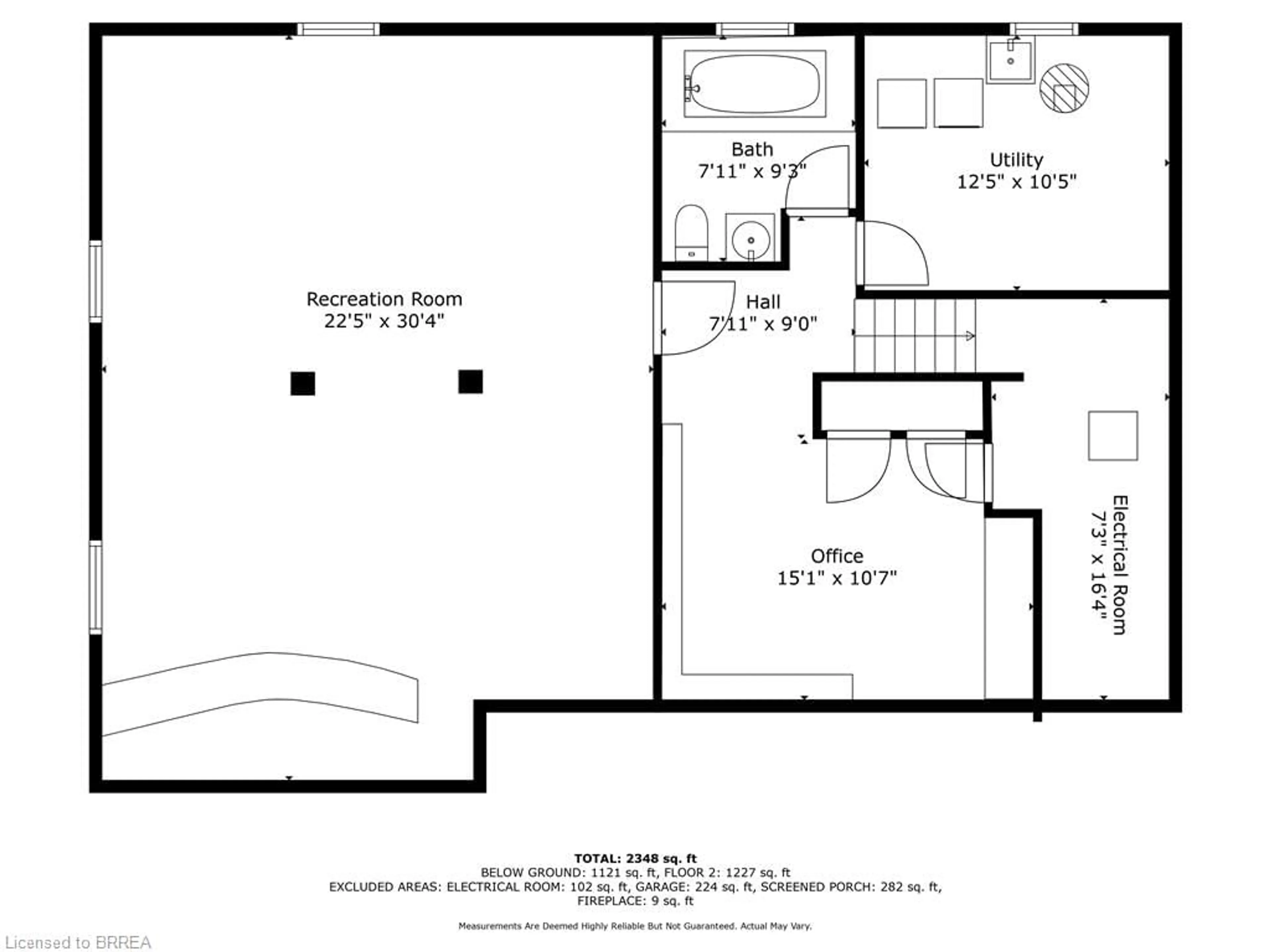 Floor plan for 78 Ava Rd, Brantford Ontario N3T 5H3