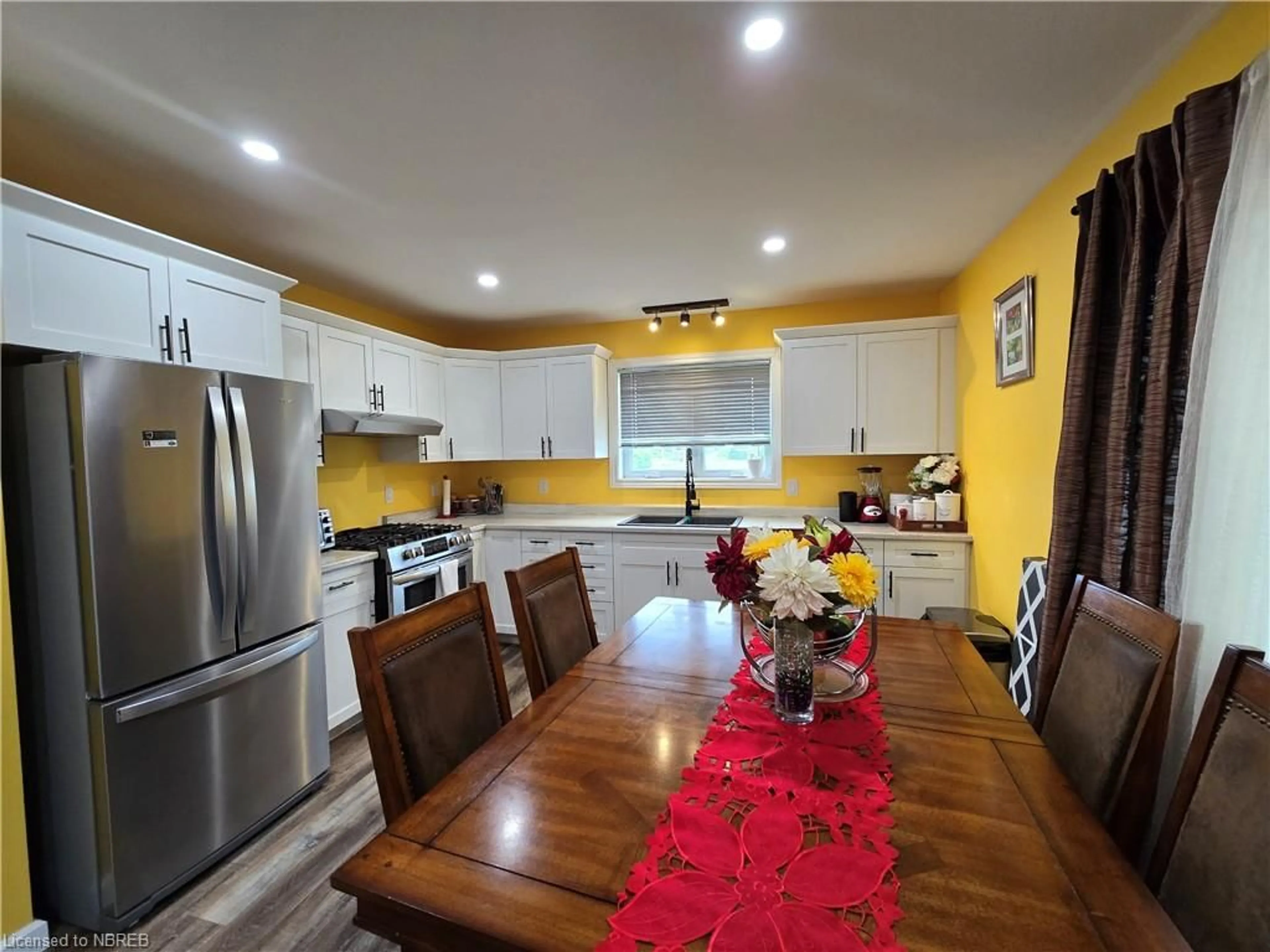 Open concept kitchen for 21 C Trottier Rd, Lavigne Ontario P0H 1R0