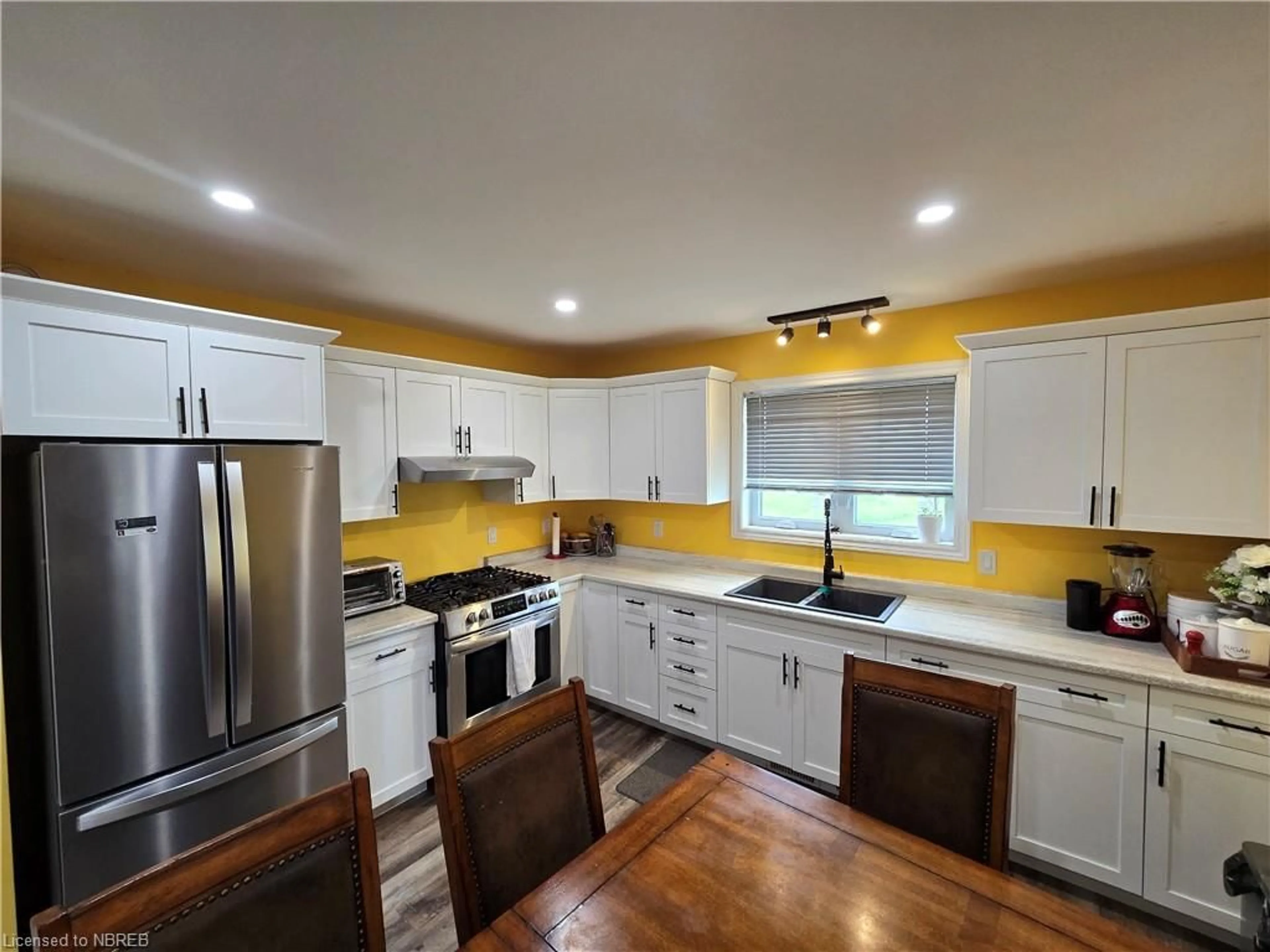 Open concept kitchen for 21 C Trottier Rd, Lavigne Ontario P0H 1R0