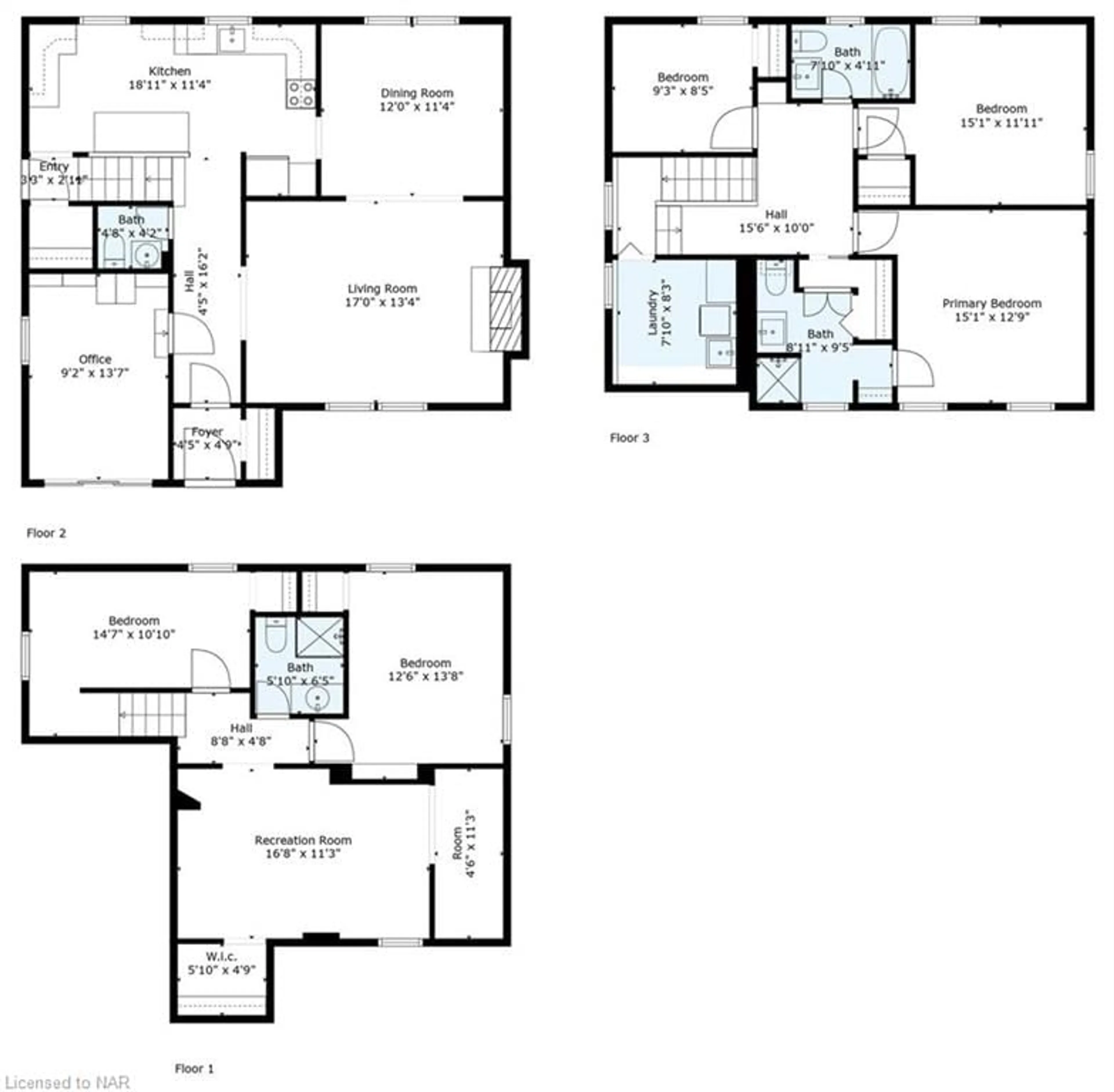 Floor plan for 18.5 Thomas St, St. Catharines Ontario L2R 6L6