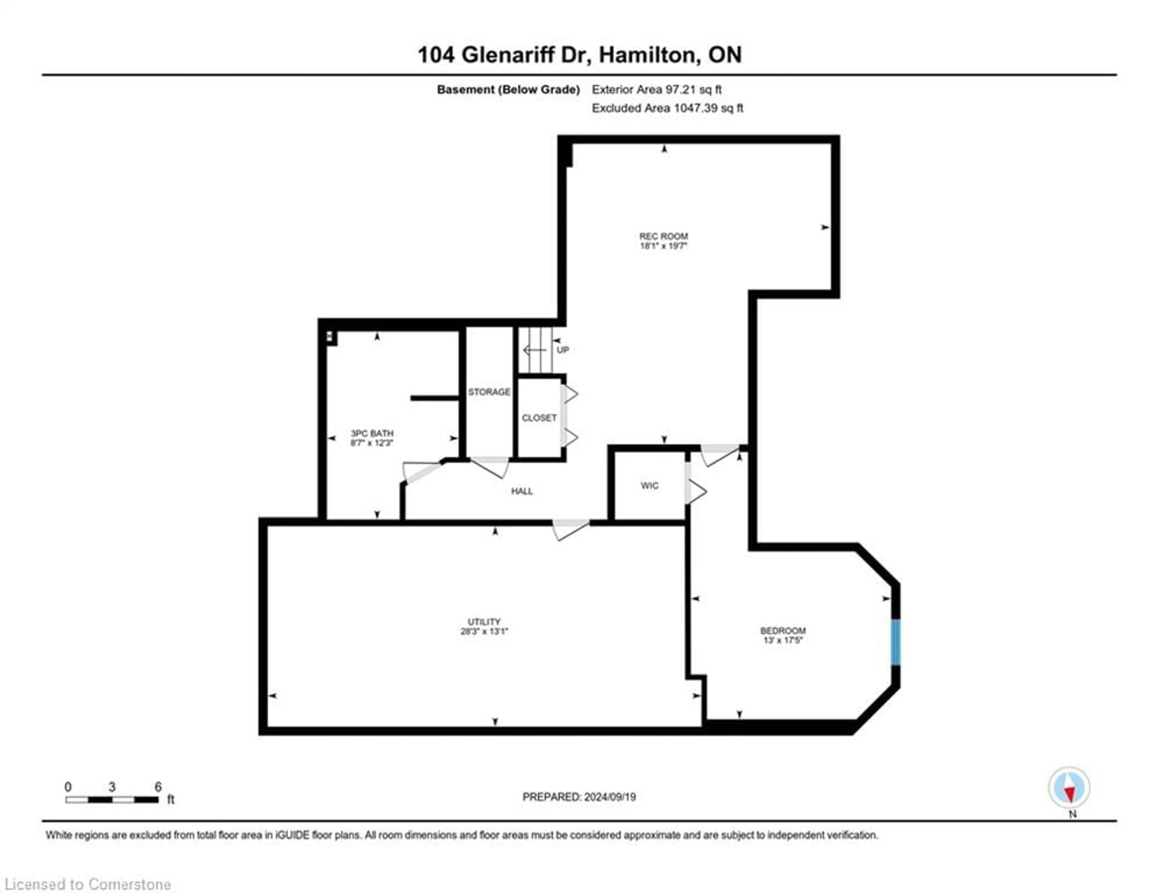 Floor plan for 104 Glenariff Dr, Freelton Ontario L8B 1A5