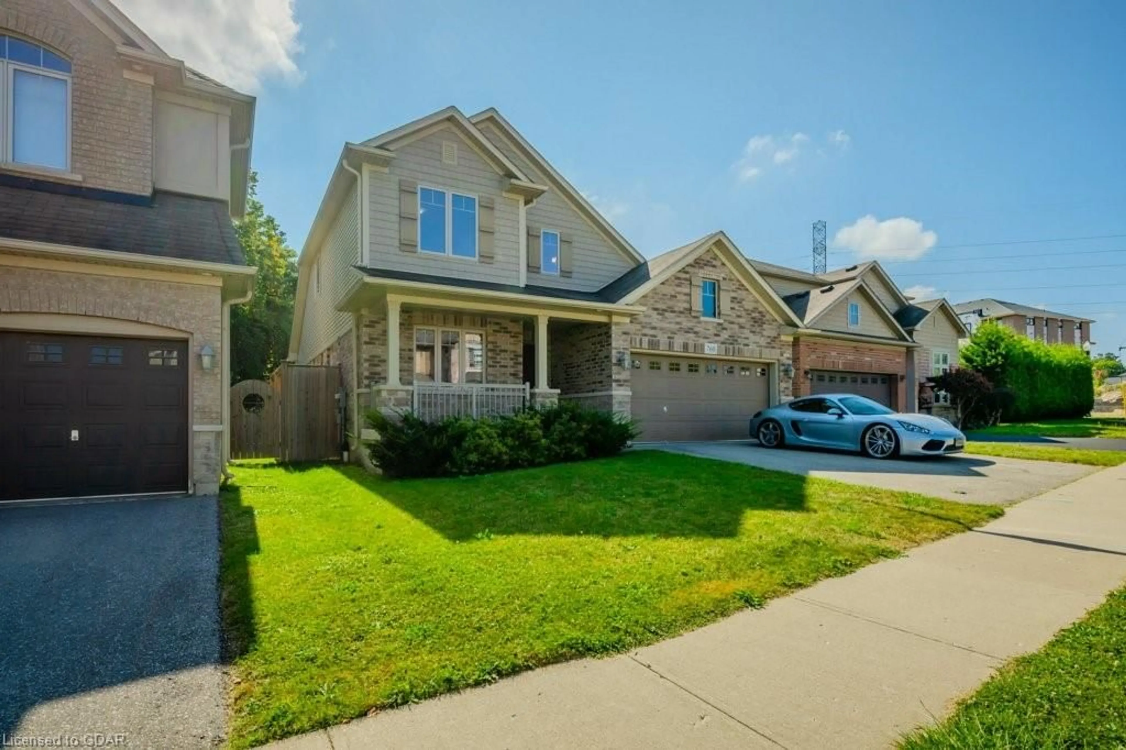 Frontside or backside of a home, the street view for 760 Robert Ferrie Dr, Kitchener Ontario N2R 0B2