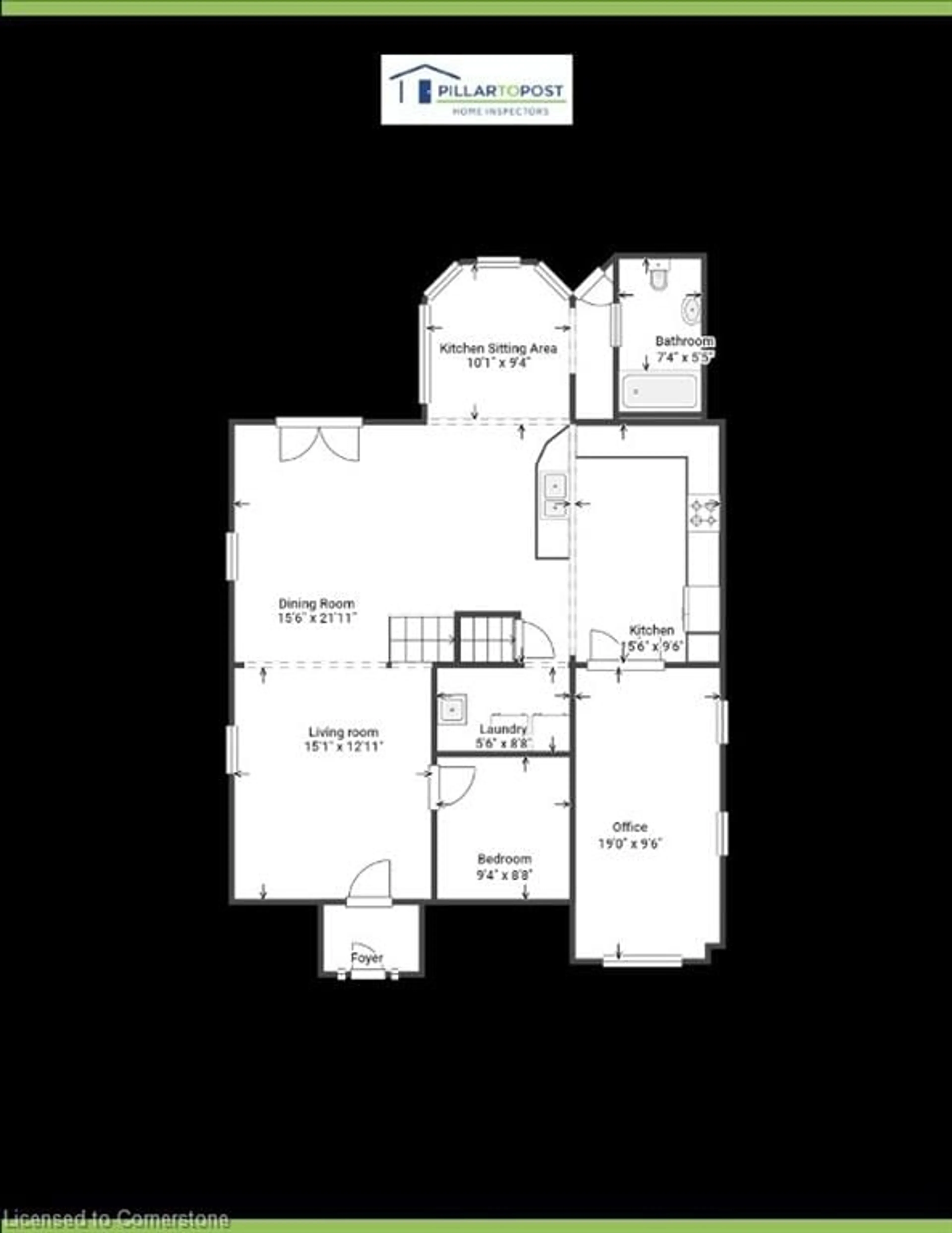 Floor plan for 1291 Swan St, Ayr Ontario N0B 1E0