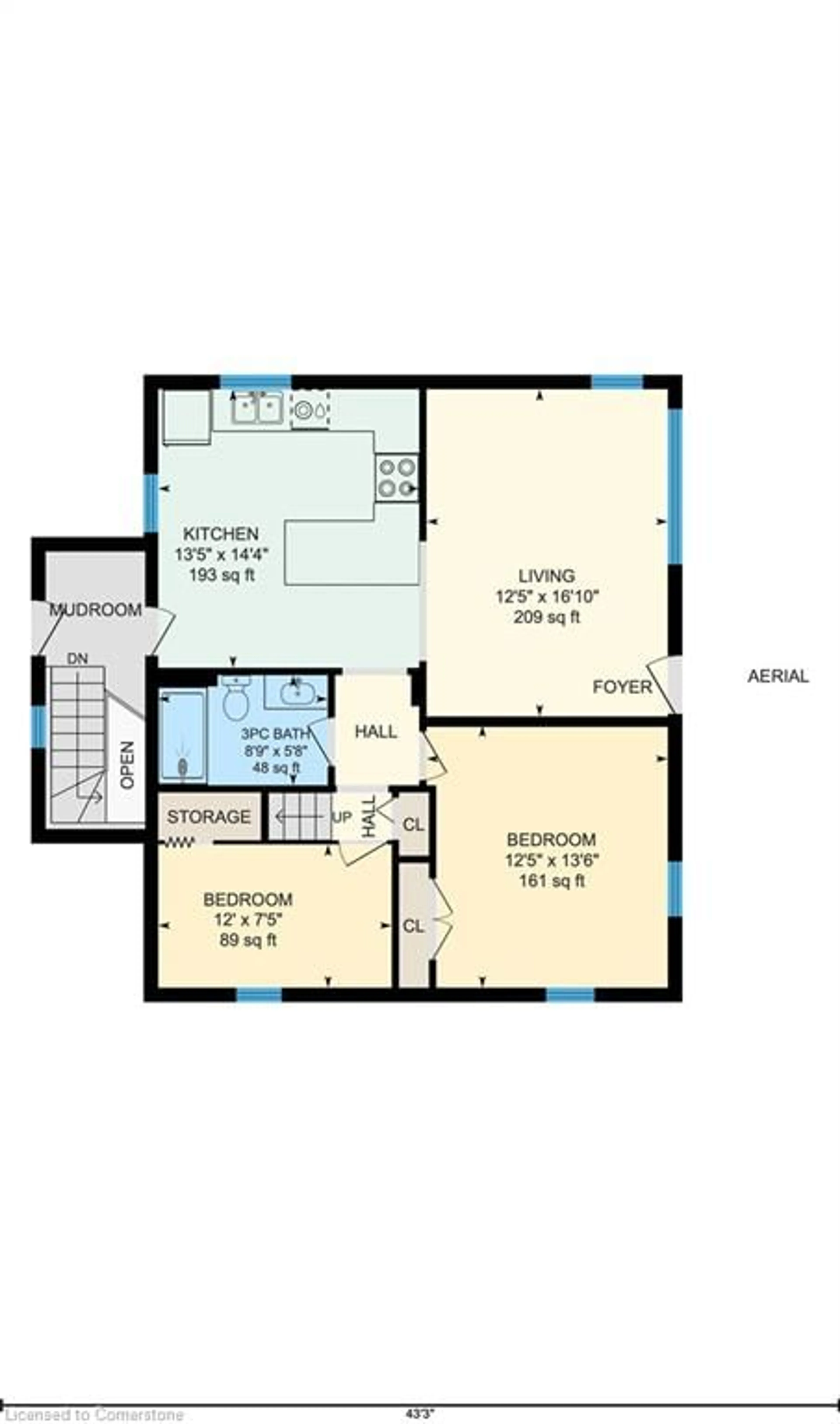 Floor plan for 18 South Main Street St, Thorold Ontario L0S 1K0