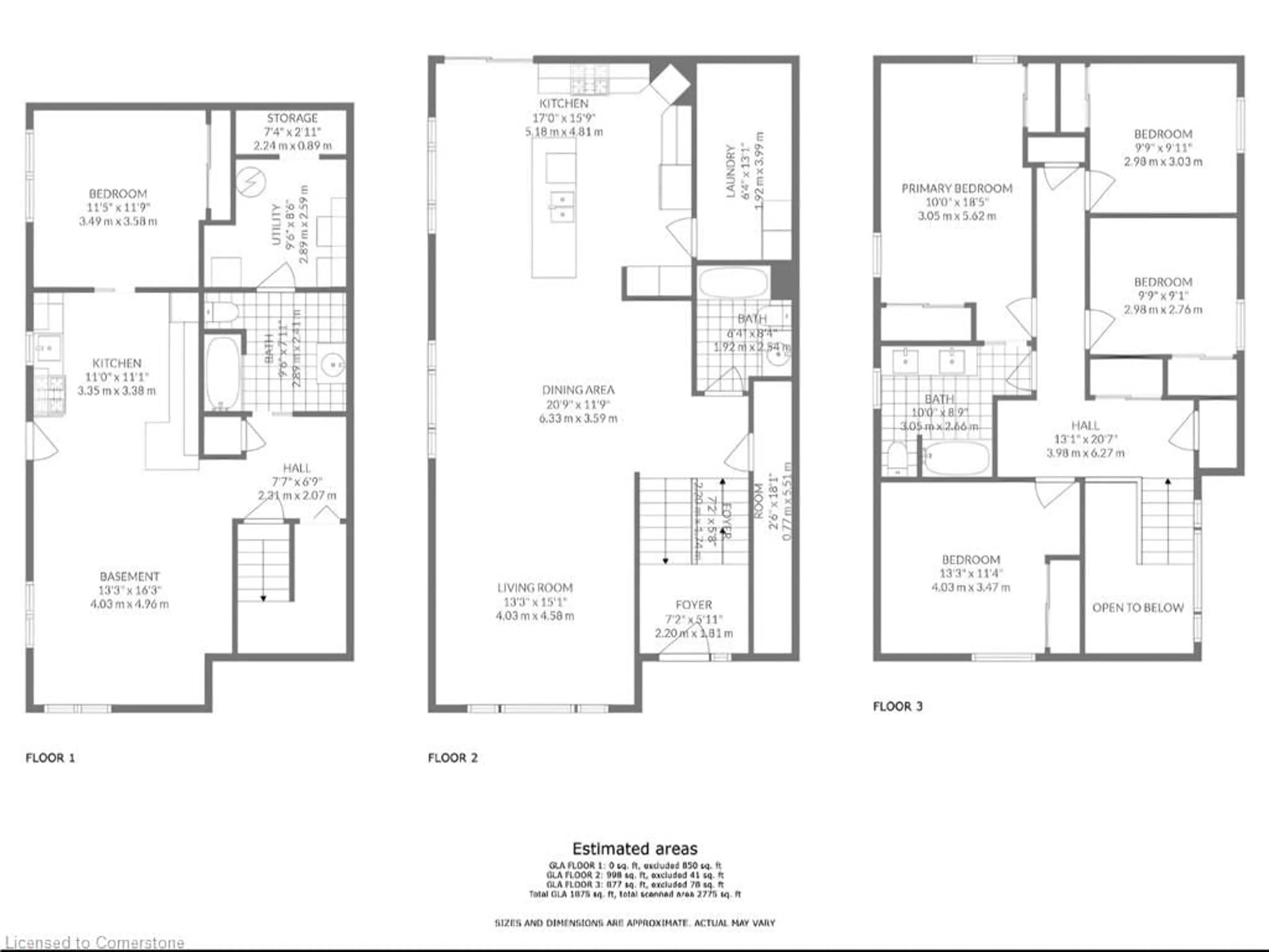 Floor plan for 25 Stephens Crt, Simcoe Ontario N3Y 4S8